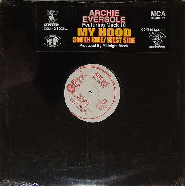 Archie Eversole My Hood CD Single (12 Inch) - Hip Hop Music for Urban Lifestyle & Street Culture