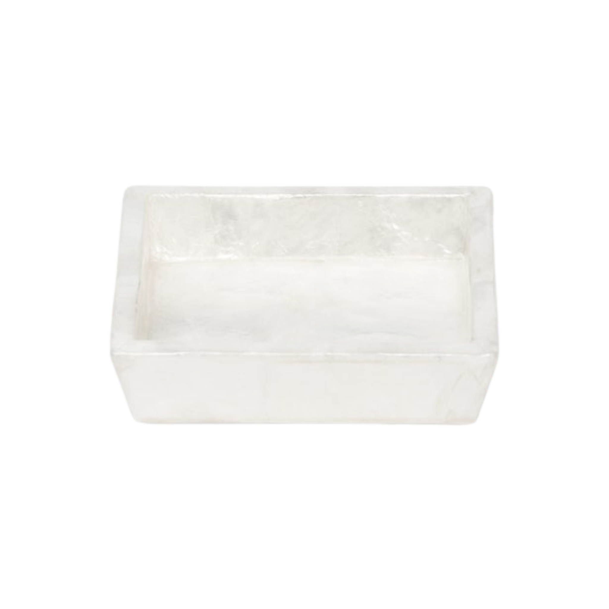 Andria Pearlized Capiz Bathroom Accessories Set - Modern Vanity Organizer for Soap Holder, Toothbrush Cup & Tumbler - Perfect for Spa, Guest Bath & Luxury Home Decor