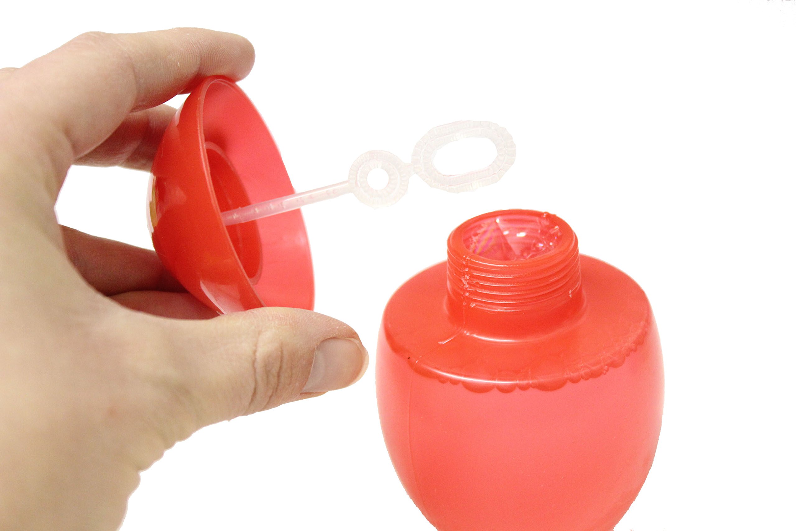Large Easter Egg Bubbles with Wand - Fun Easter Egg Hunt Party Favors & Gifts for Kids - Outdoor Spring Activities & Easter Basket Stuffers