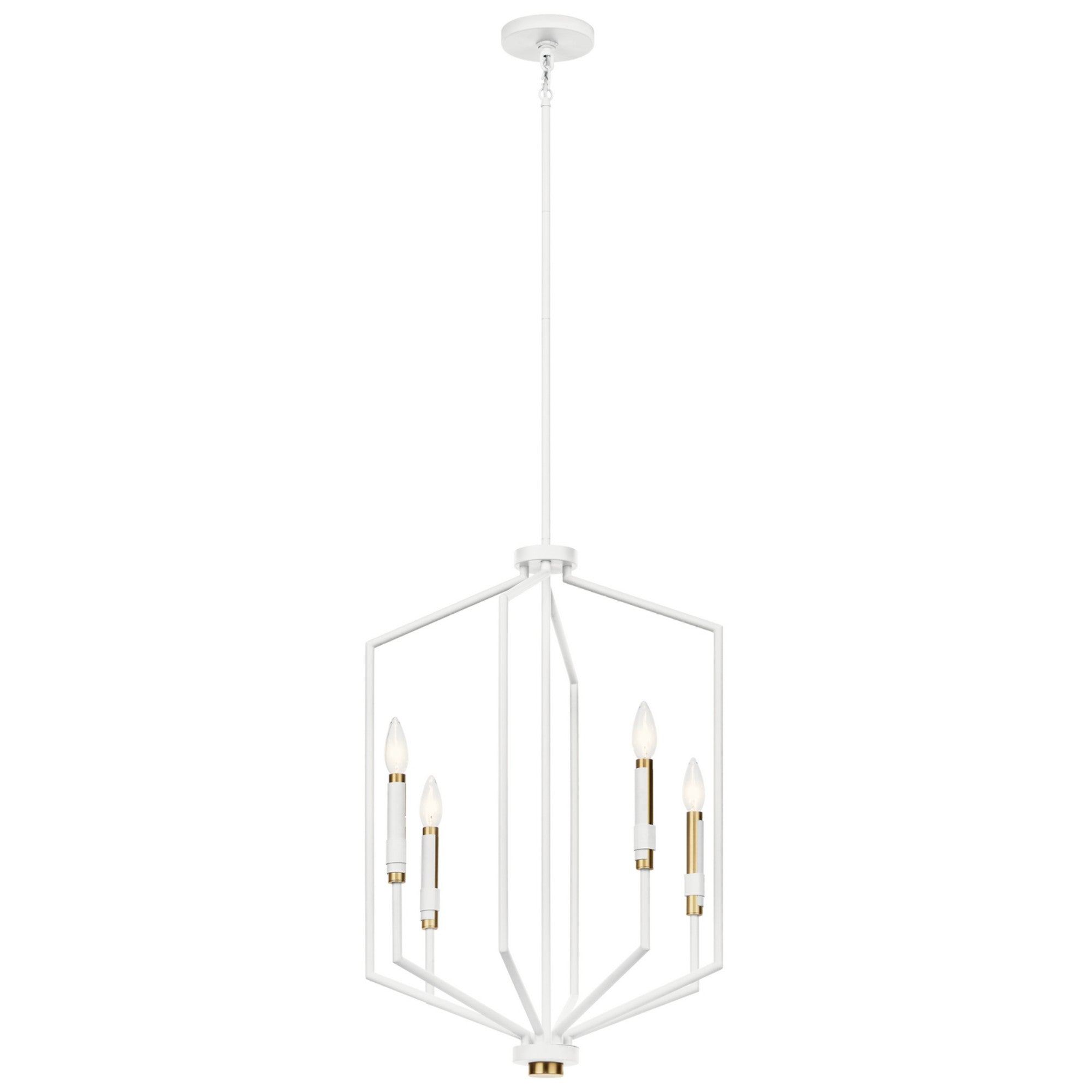 Armand 19 4-Light Modern Pendant Lighting Fixture - Perfect for Kitchen Island, Dining Room & Living Room Ceiling Decor