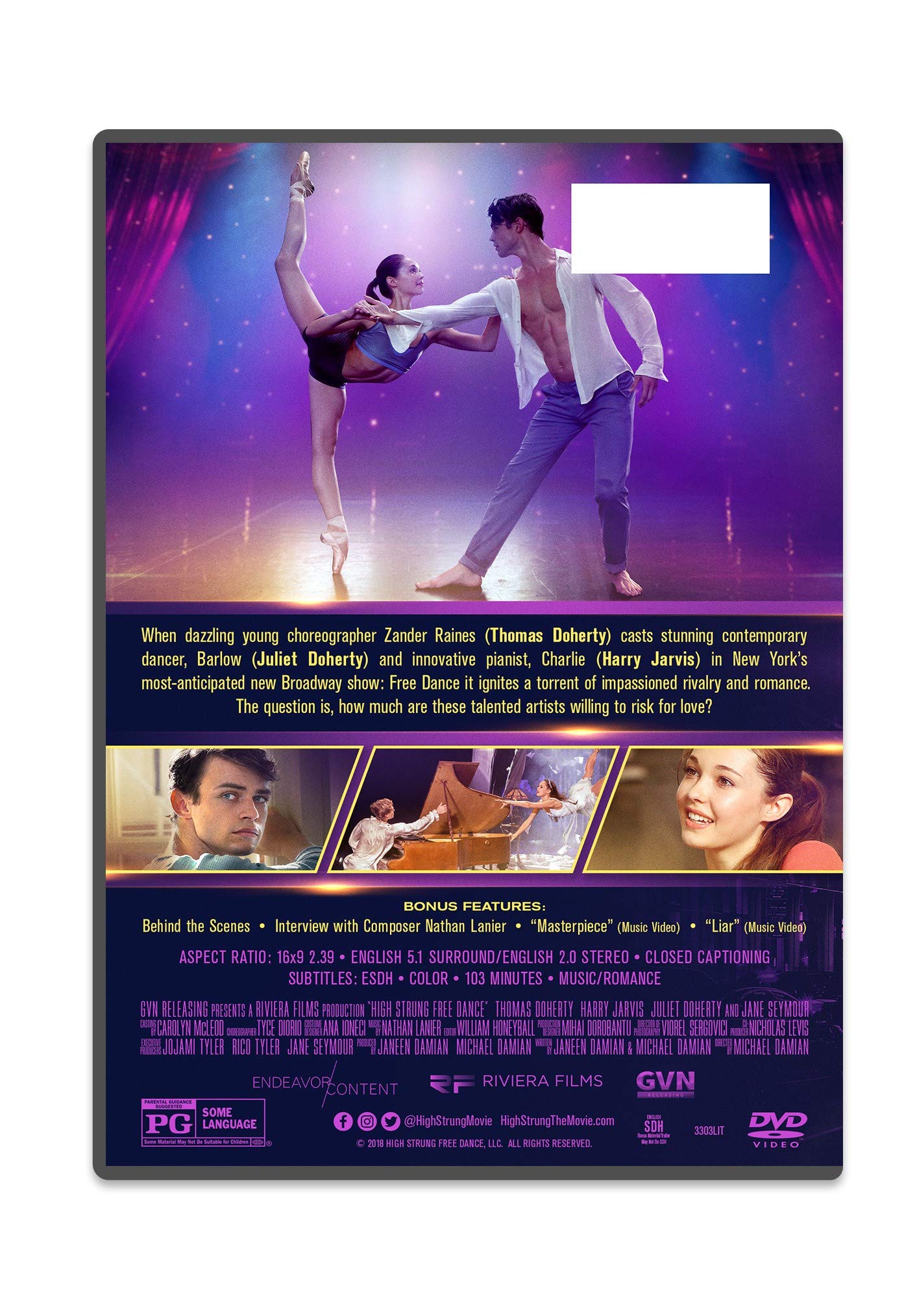 High Strung Free Dance - Premium Dancewear for Ballet & Contemporary Performances | Perfect for Dance Competitions, Recitals & Practice