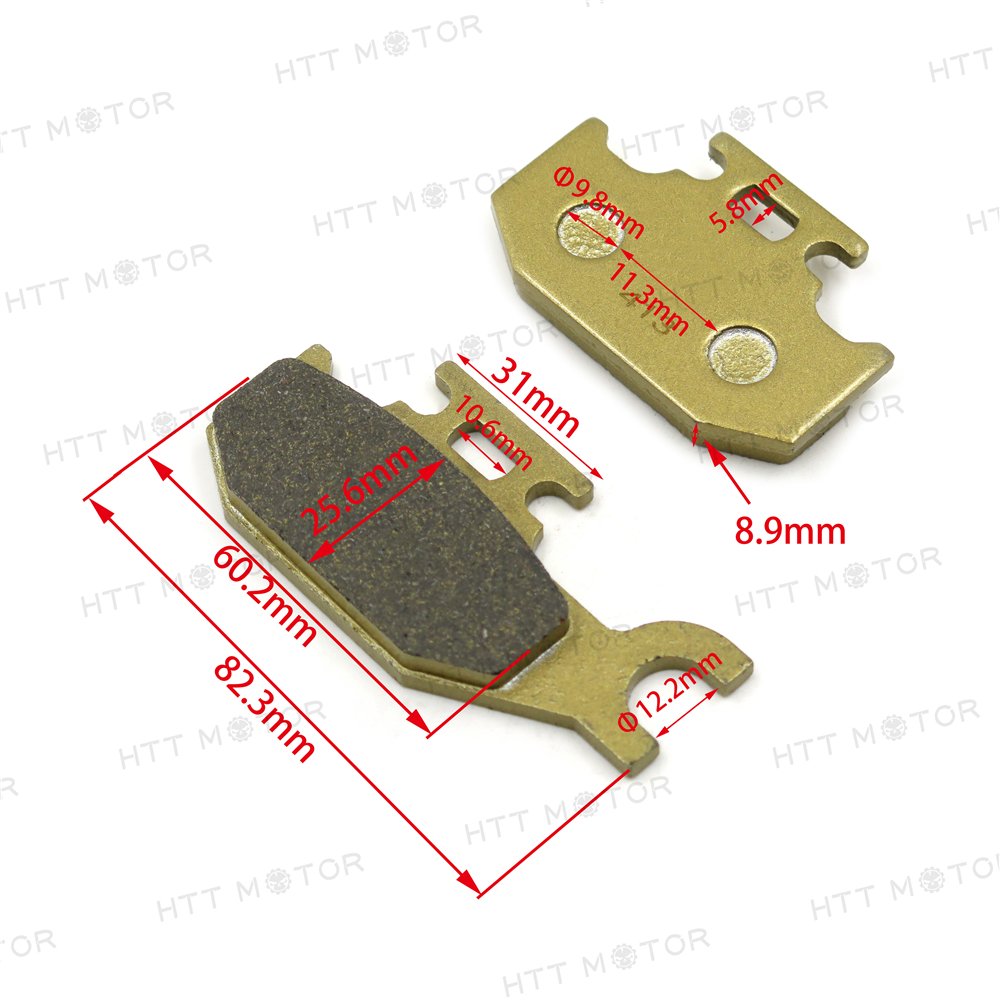 Suzuki LT-A500XPC King Quad AXi & LT-A400FC King Quad AS Automatic Disc Brake Pad Set - Left Side Replacement - Perfect for Off-Roading, Trail Riding & ATV Maintenance