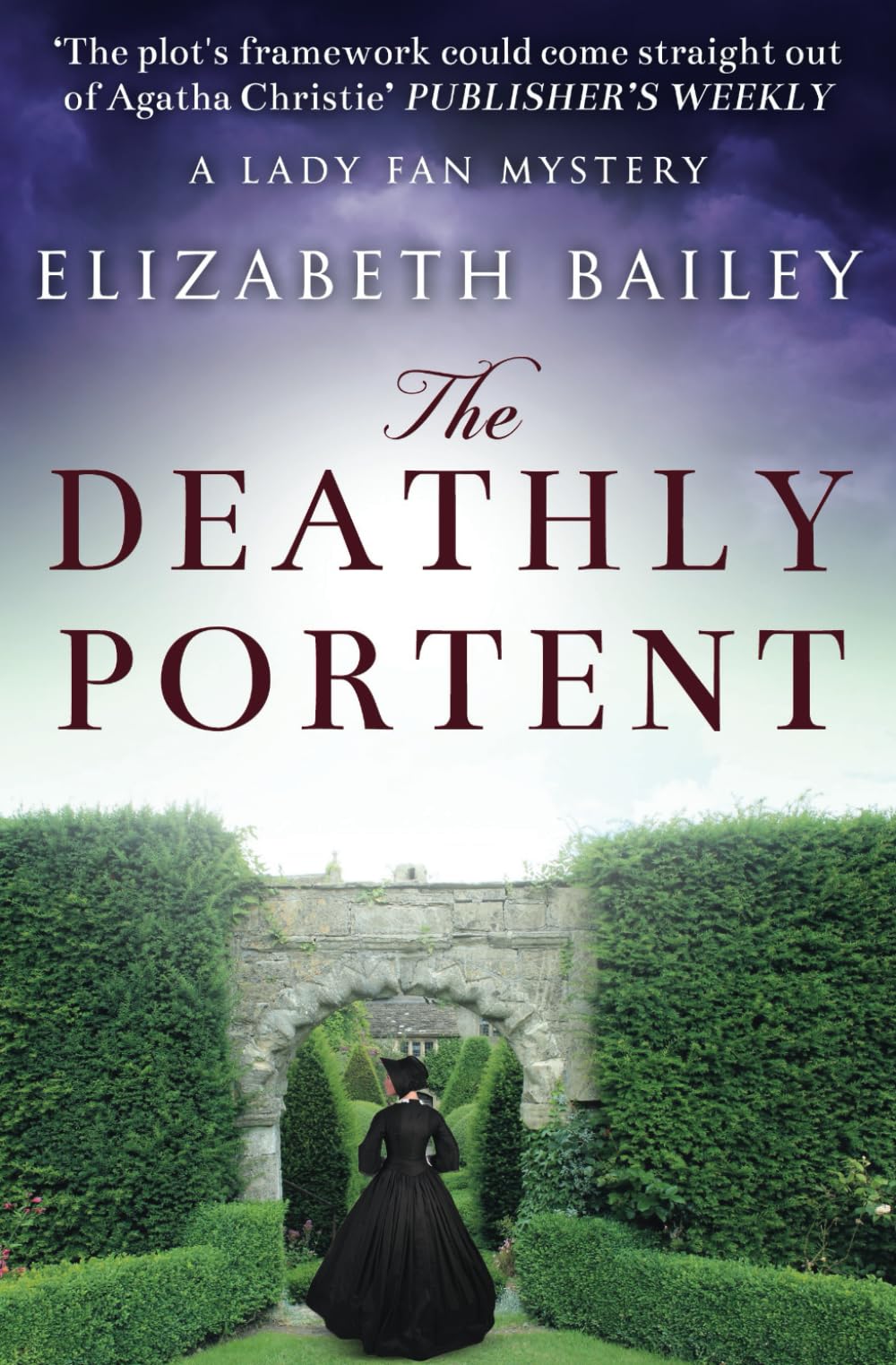 The Deathly Portent: A Lady Fan Mystery Novel - Historical Crime Fiction for Book Clubs & Mystery Lovers