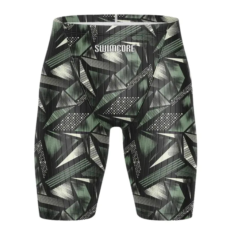 Men's & Boys' Fast-Drying Swim Jammers - Blaze Obsidian Performance Swimwear for Competitive Swimming & Training | Perfect for Lap Swimming, Swim Meets & Water Sports
