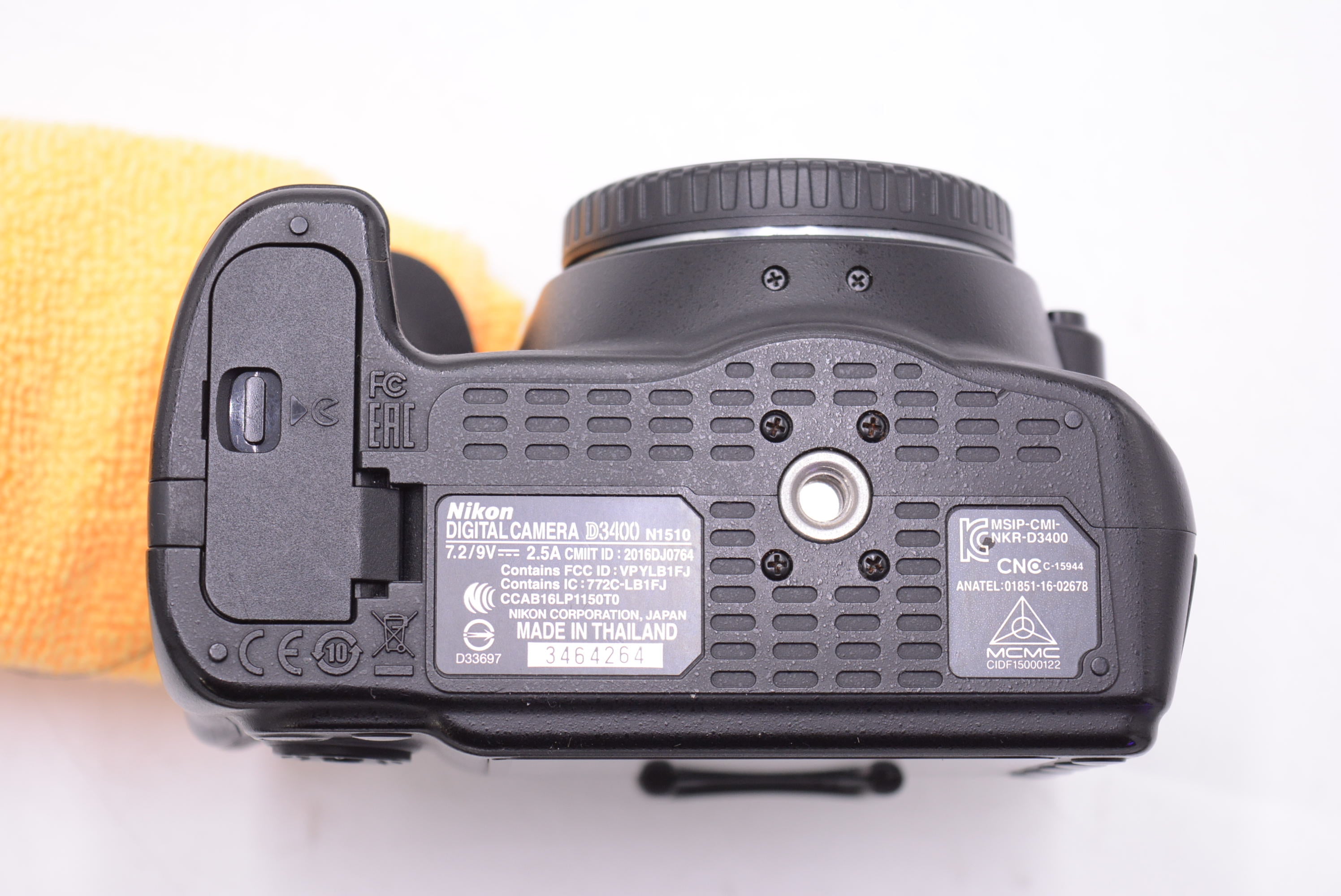 Nikon D3400 DSLR Camera Body (Used) - High-Quality Digital SLR for Photography Enthusiasts | Perfect for Travel, Portraits & Everyday Shooting