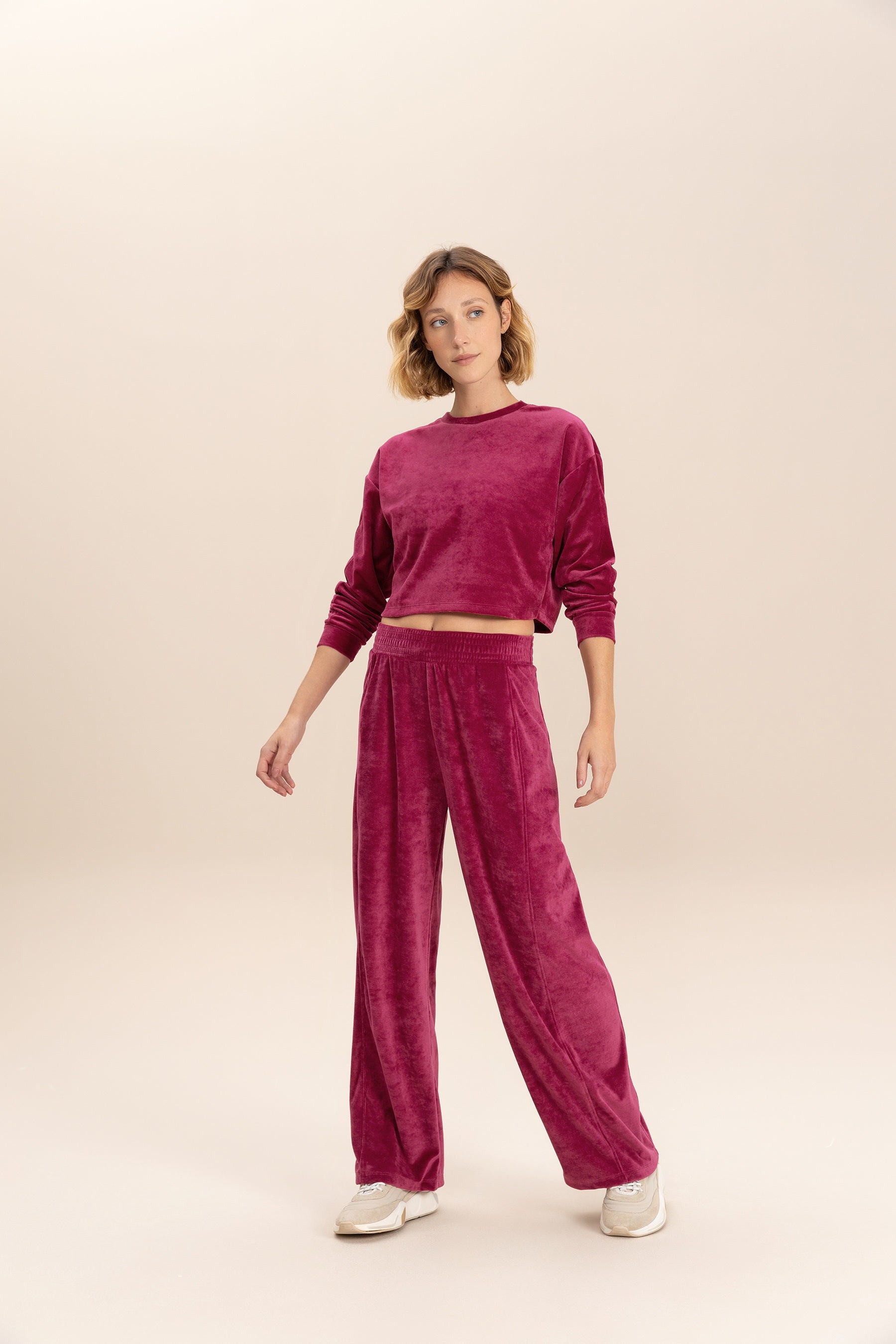 Soft Plush Straight Leg Pants for Women - Cozy Lounge & Sleepwear - Perfect for Home Relaxation, Yoga, and Casual Outings