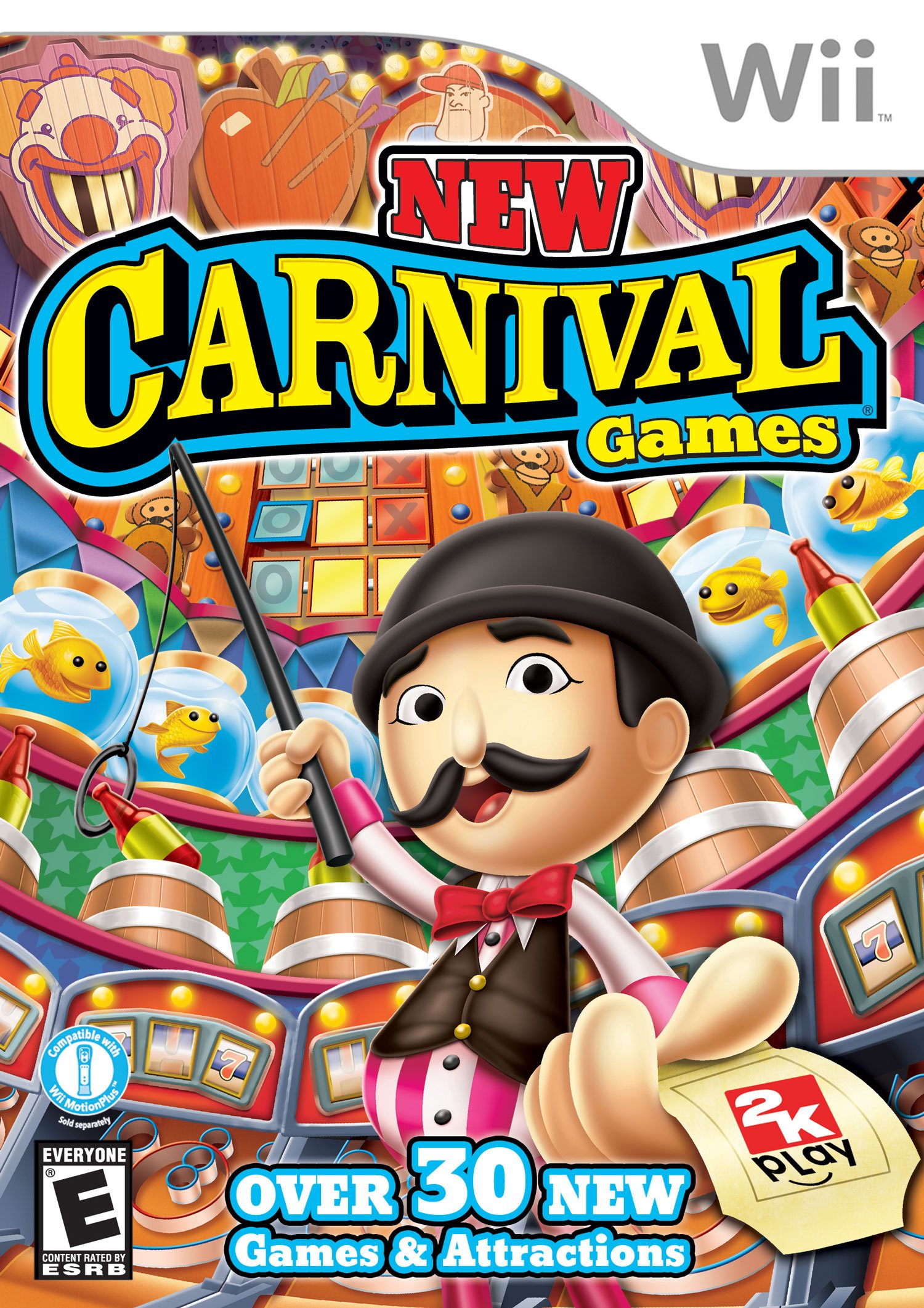 Best Carnival Games for Nintendo Wii - Fun Family Party Video Game for Kids & Adults - Perfect for Birthday Parties & Game Nights
