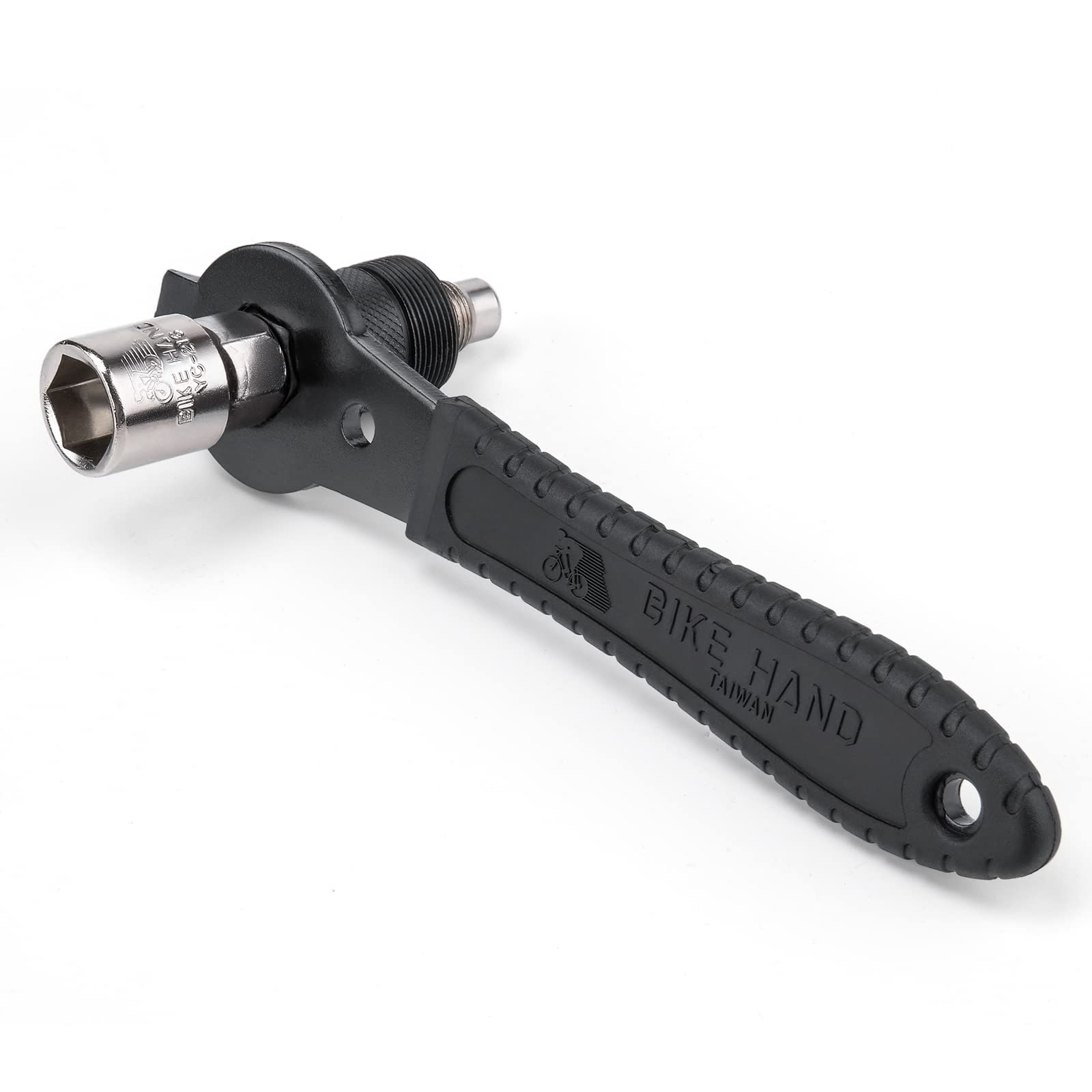 Professional Bike Crank Extractor & Bottom Bracket Remover Tool Kit with 16mm Spanner Wrench - Durable Bicycle Crank Arm Puller for Bike Maintenance & Repair - Perfect for Home Mechanics & Professional Bike Shops
