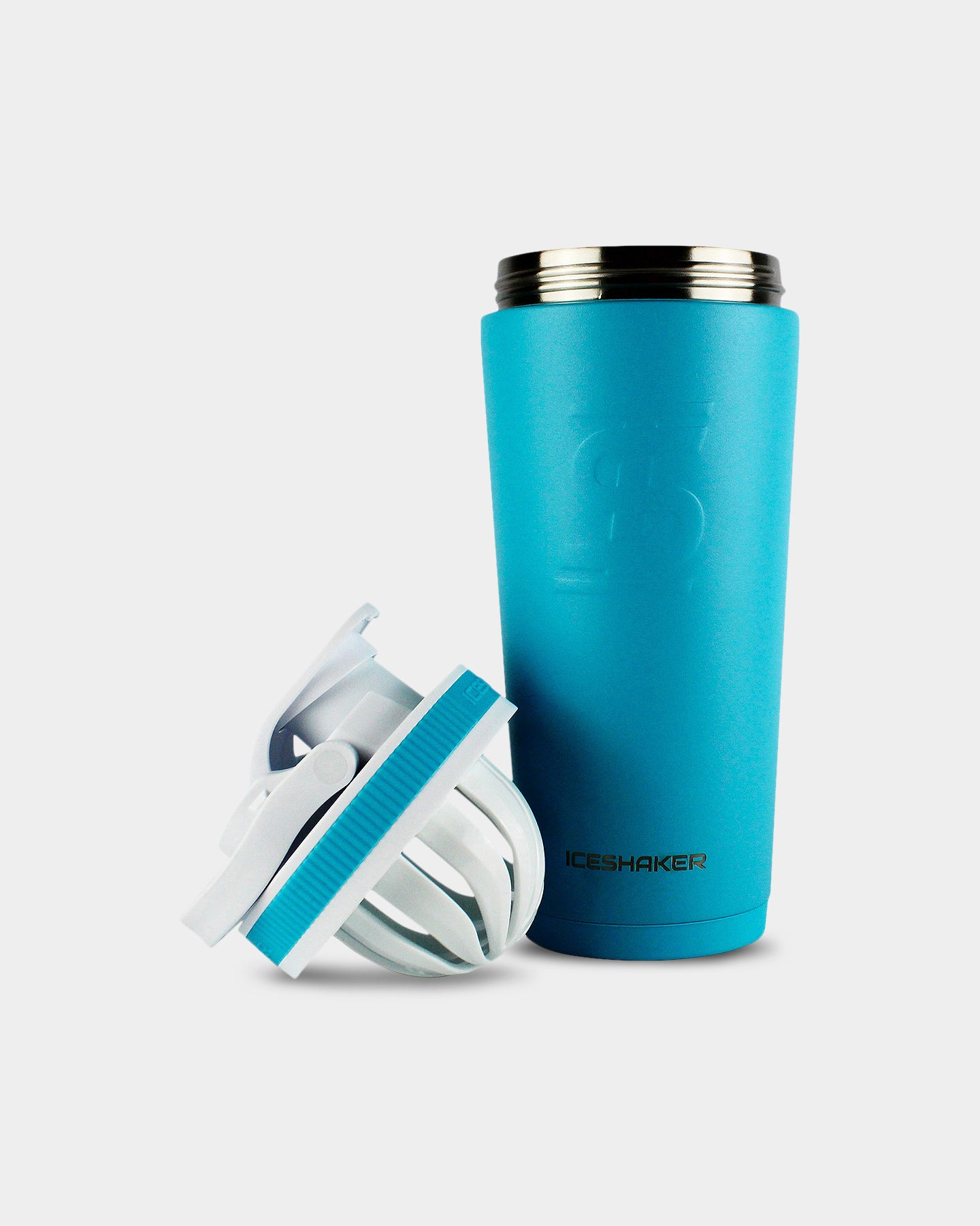 26oz Ice Shaker Protein Shaker Bottle - Leak Proof Workout Water Bottle for Gym, Fitness & Sports | BPA Free Stainless Steel Insulated Shaker Cup for Protein Drinks & Smoothies