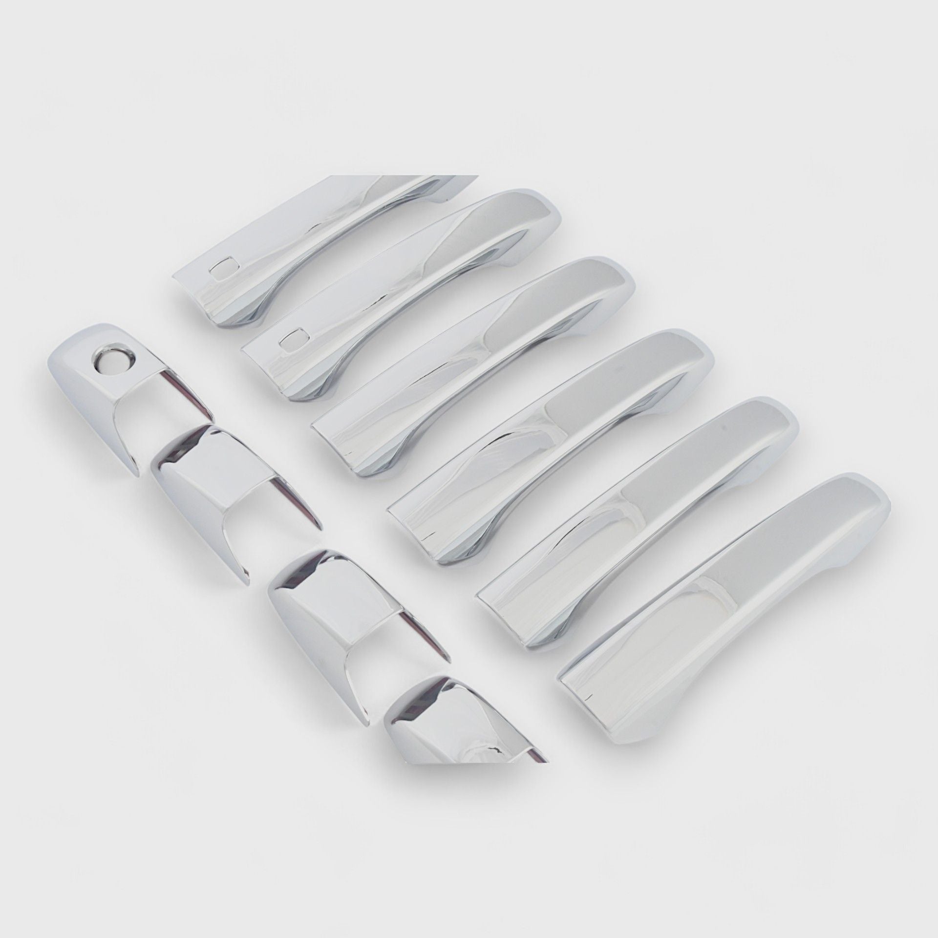 Chrome Door Handle Cover DH187 - Premium Car Interior Accessory for Enhanced Style & Protection | Perfect for Cars, Trucks & SUVs