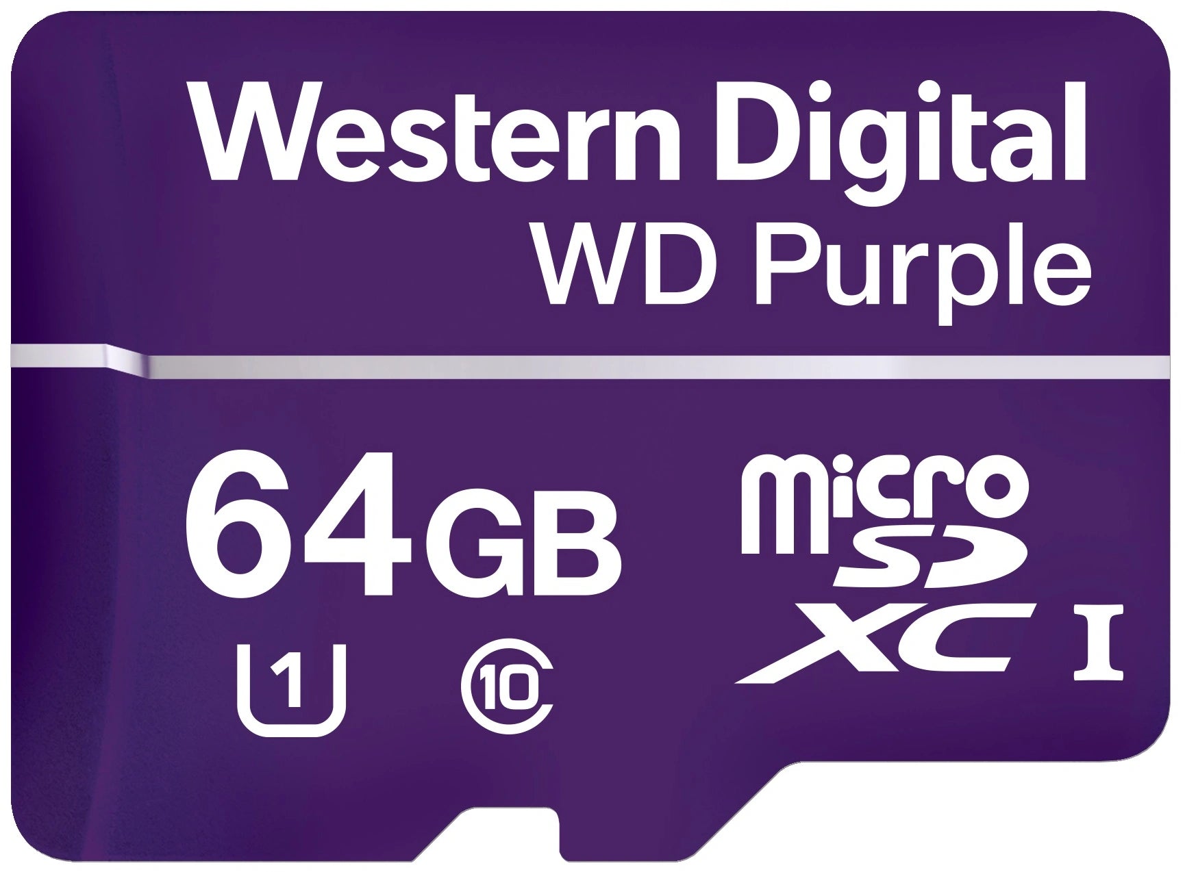 High-Speed 128GB Purple MicroSD Card for Video Surveillance - Perfect for Security Cameras, Dash Cams & Home Monitoring Systems