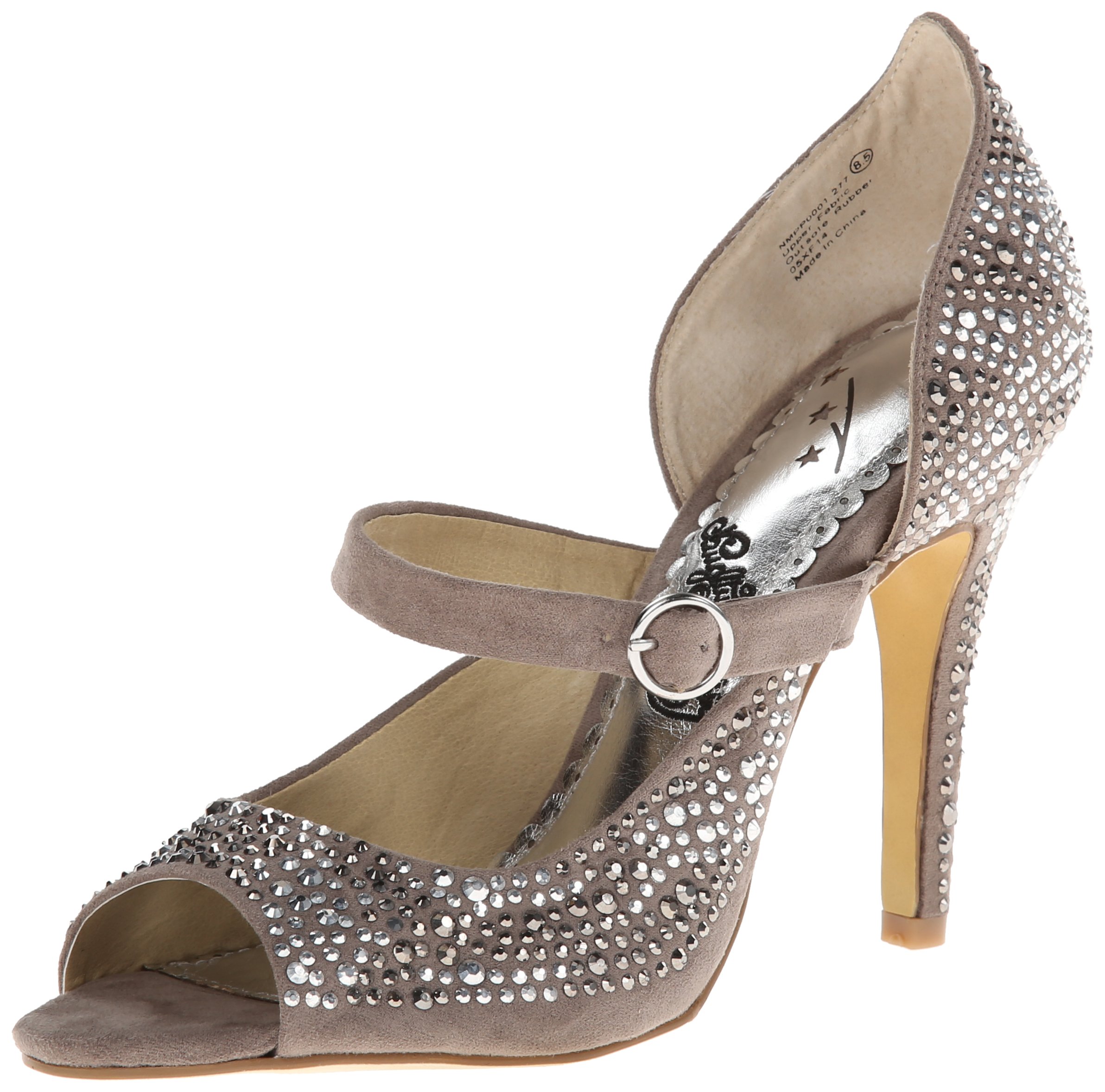 Naughty Monkey Women's Angela Dress Pump - Stylish Heels for Work, Party & Evening Wear | Comfortable & Fashionable Women's Dress Shoes