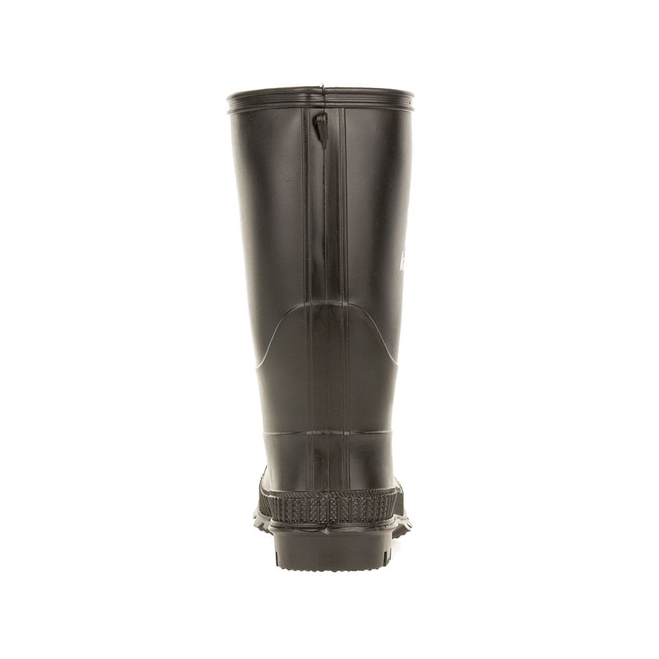 Kamik Black Stomp Children's Rain Boots - Waterproof Kids Winter Snow Boots for Outdoor Play, Puddle Jumping & School Use