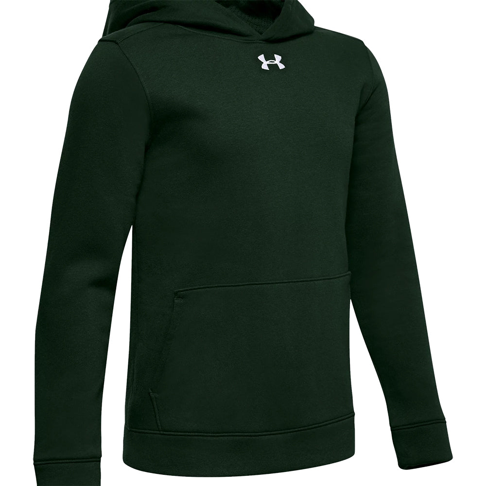 Under Armour Youth UA Hustle Fleece Hoodie - Warm & Comfortable Pullover for Kids | Perfect for School, Sports & Outdoor Activities