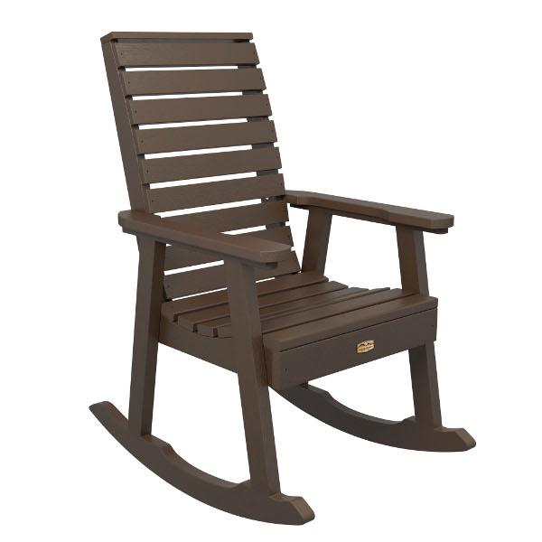 Comfortable Essential Town Rocking Chair - Relaxing Patio, Nursery & Living Room Rocker for Adults - Sturdy Wooden Rocking Chair with Ergonomic Design - Perfect for Reading, Nursing & Lounging