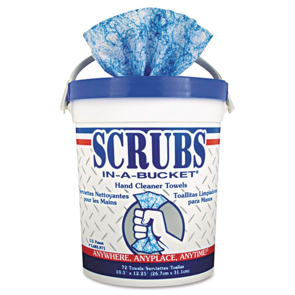 ITW42272EA - ITW Dymon Scrubs Hand Cleaner Towels, Premium Cloth Material - Perfect for Medical, Automotive & Industrial Cleaning