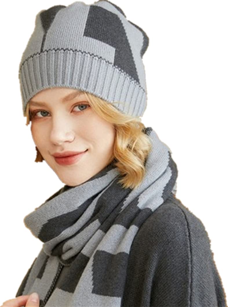 Premium Winter Knitted Cashmere Beanie Hats for Women & Men - Soft Warm Ski Skull Cap with Tie-Rope Design, Unisex Cold Weather Accessory for Skiing, Snowboarding & Outdoor Activities