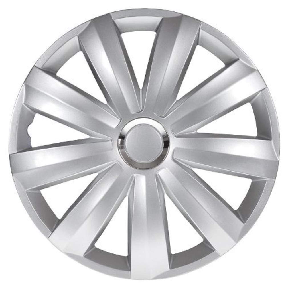 Venture Pro RB544416 16-Inch Wheel Trims - Premium Double-Lacquered Nylon Alloy Wheel Covers (Silver) for Cars, SUVs & Trucks - Enhances Vehicle Appearance & Protects Rims