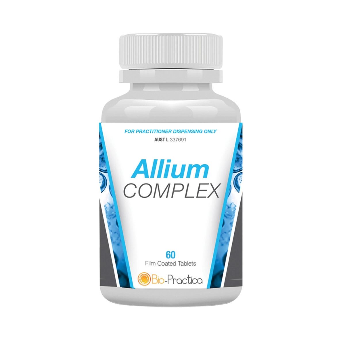Bio Practica Allium Complex Supplement - Natural Garlic Extract for Immune Support & Heart Health - Perfect for Daily Wellness & Detox Routines