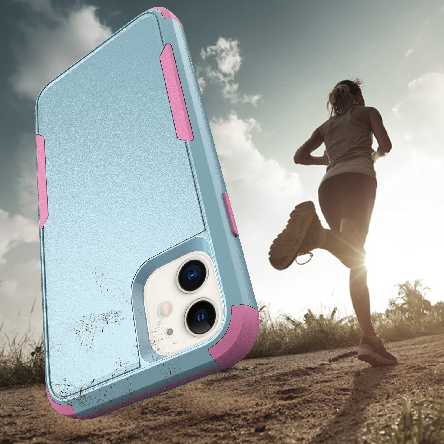 Shockproof Heavy Duty Protective Phone Case for Apple iPhone 11 - Durable Cover with Military-Grade Drop Protection | Perfect for Outdoor Activities, Travel & Everyday Use