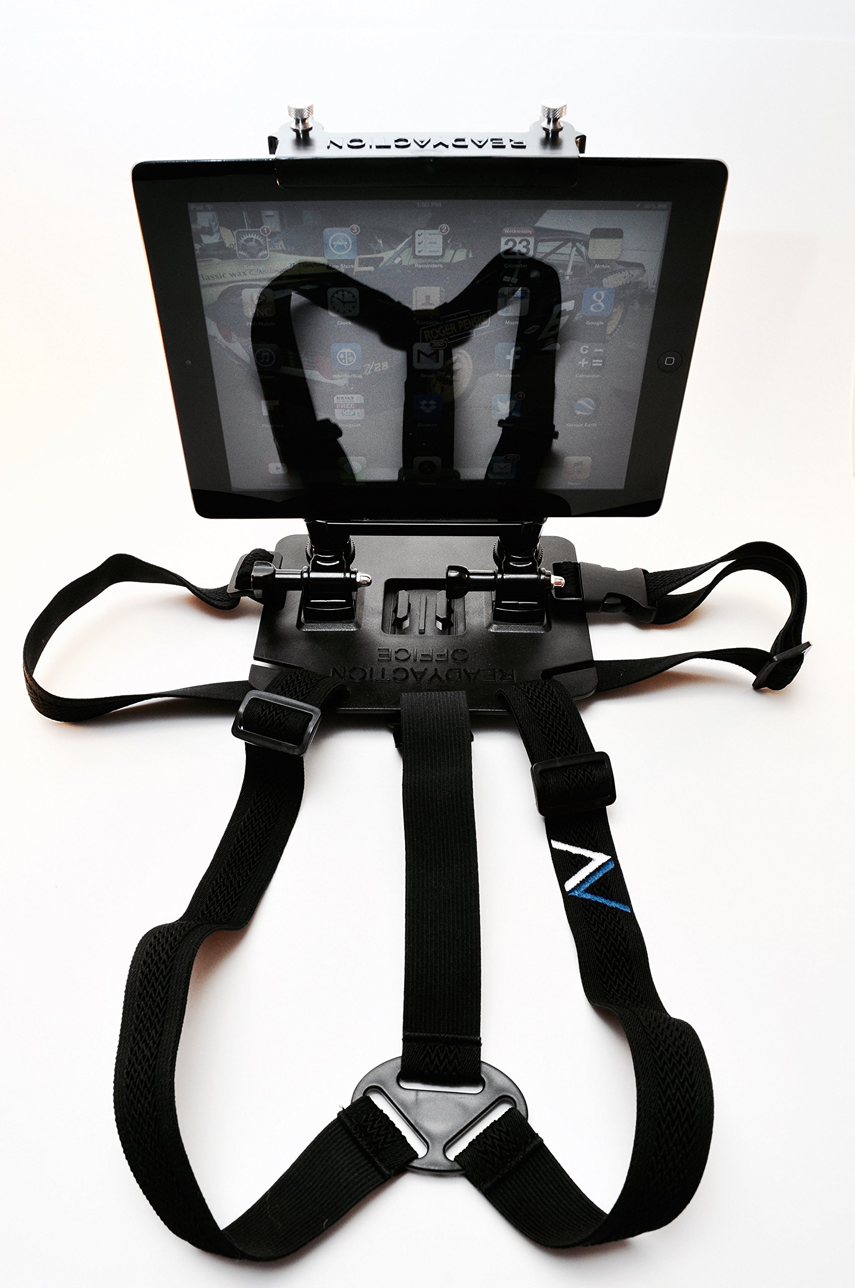 Office Pro XL Chest Harness for iPad Pro 12.9 Inch & Large Tablets - Hands-Free Carrying Case for Work, Travel & Outdoor Activities