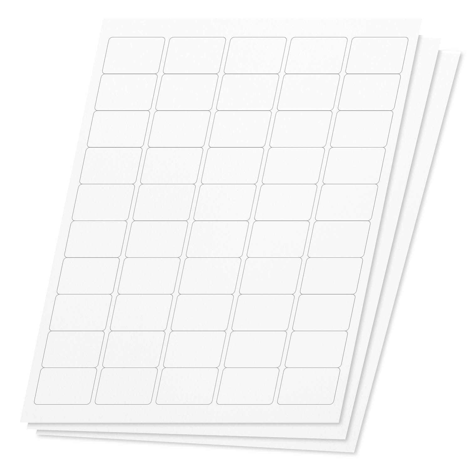 OfficeSmartLabels 1 x 1.5 Inch White Address & Barcode Labels - 25,000 Labels (500 Sheets, 50 per Sheet) for Laser & Inkjet Printers - Perfect for Shipping, Inventory & UPC/EAN Labeling