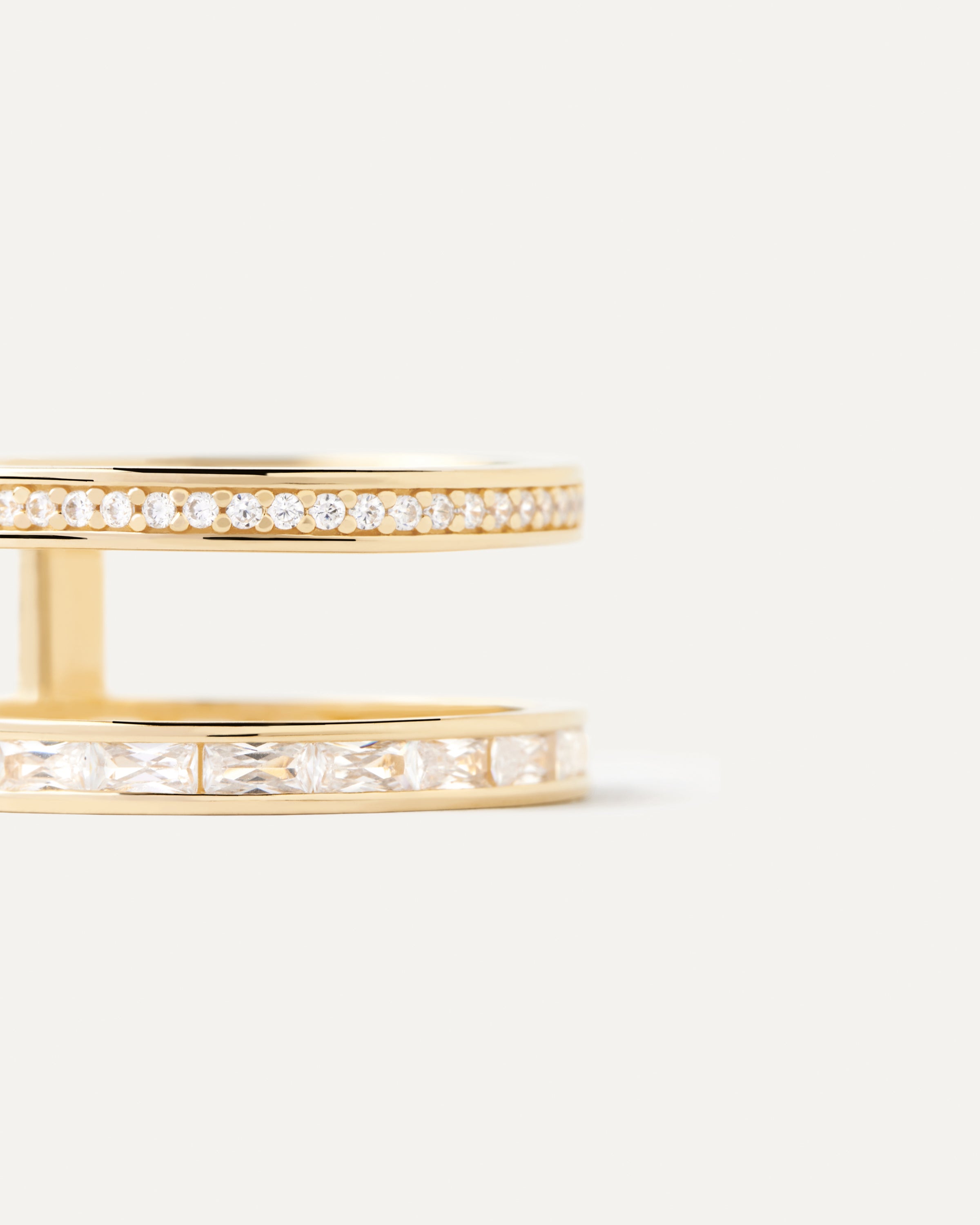 Bianca Ring - Elegant Sterling Silver Stackable Ring for Women, Dainty Minimalist Jewelry Gift for Her - Perfect for Everyday Wear, Date Nights & Special Occasions