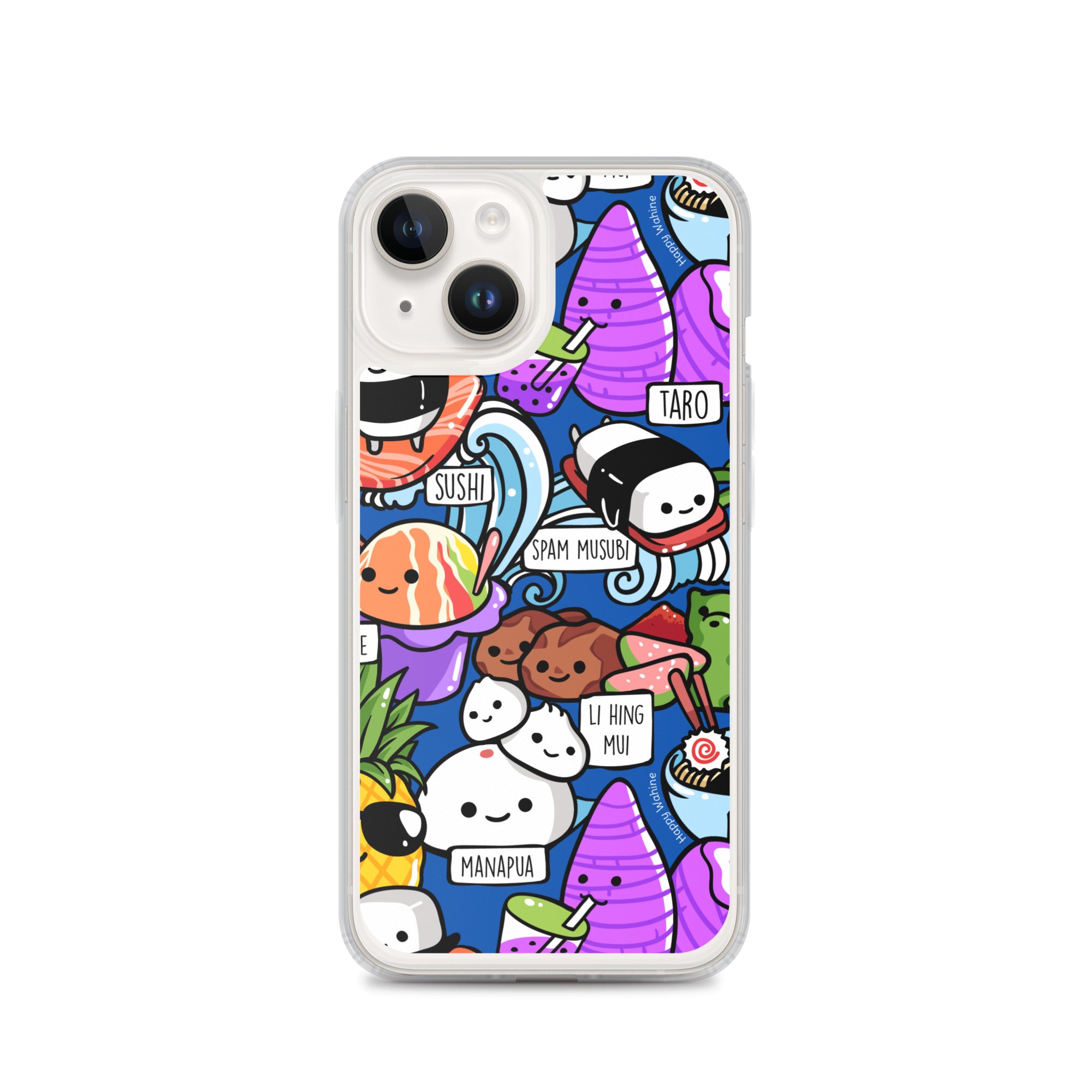 Premium Clear iPhone Case with Craving Hawaii Blue Design - Slim Protective Cover for iPhone [Models] - Perfect for Everyday Use, Travel & Outdoor Activities