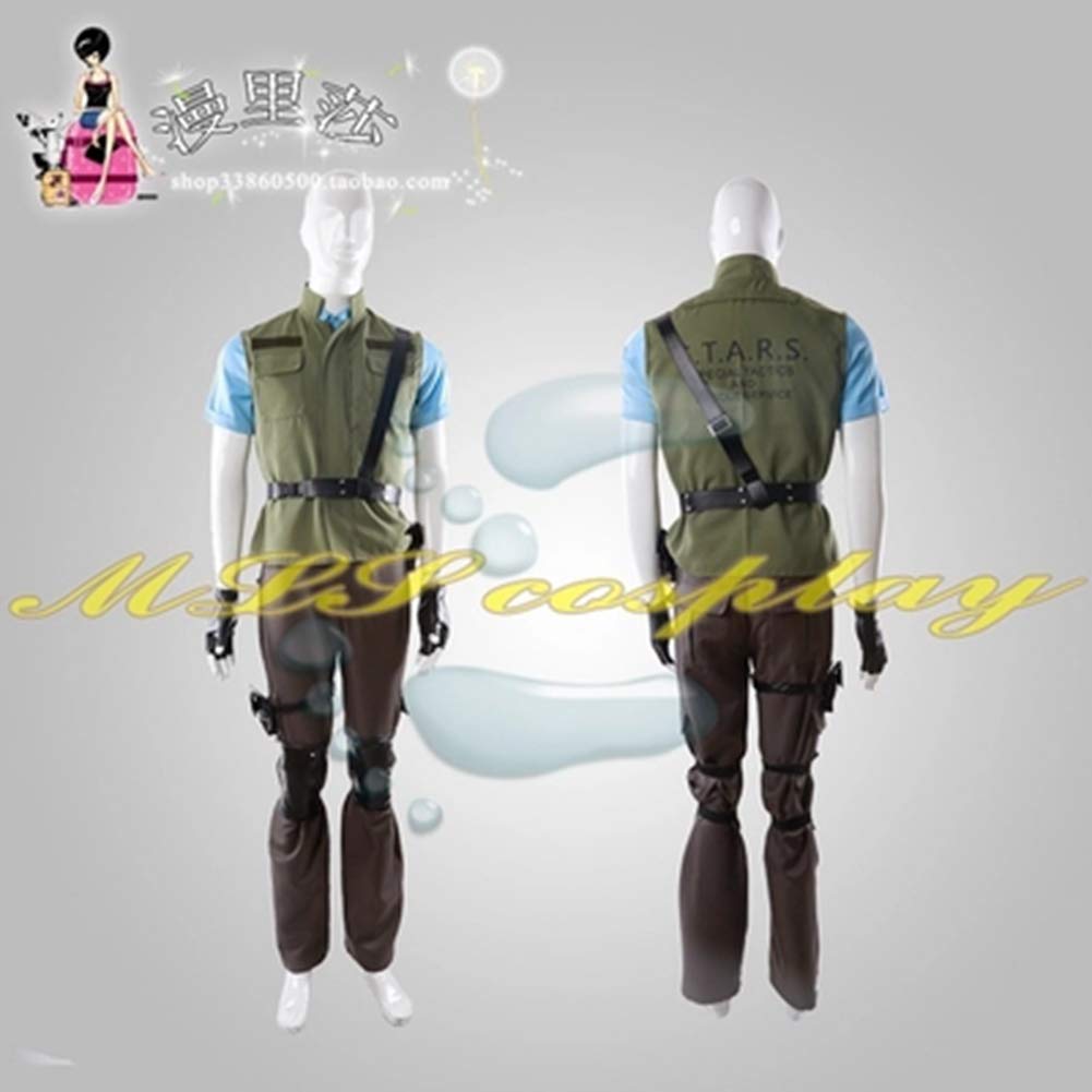 Chris Redfield Cosplay Costume - Custom Made Resident Evil Uniform | Perfect for Halloween, Comic Con & Cosplay Events