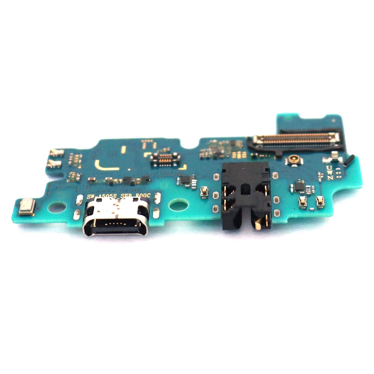 Original Title: USB Charger Charging Port Dock Connector Ribbon Flex Cable Mic Board Replacement 3.5mm Audio Jack Compatible with Samsung Galaxy A50 A505U    Optimized Title:   **Samsung Galaxy A50 A505U USB Charging Port Dock Connector Flex Cable with 3.5mm Audio Jack & Mic Board - Replacement Part for Fast Charging & Audio Repair (Home, Office, Travel Use)**