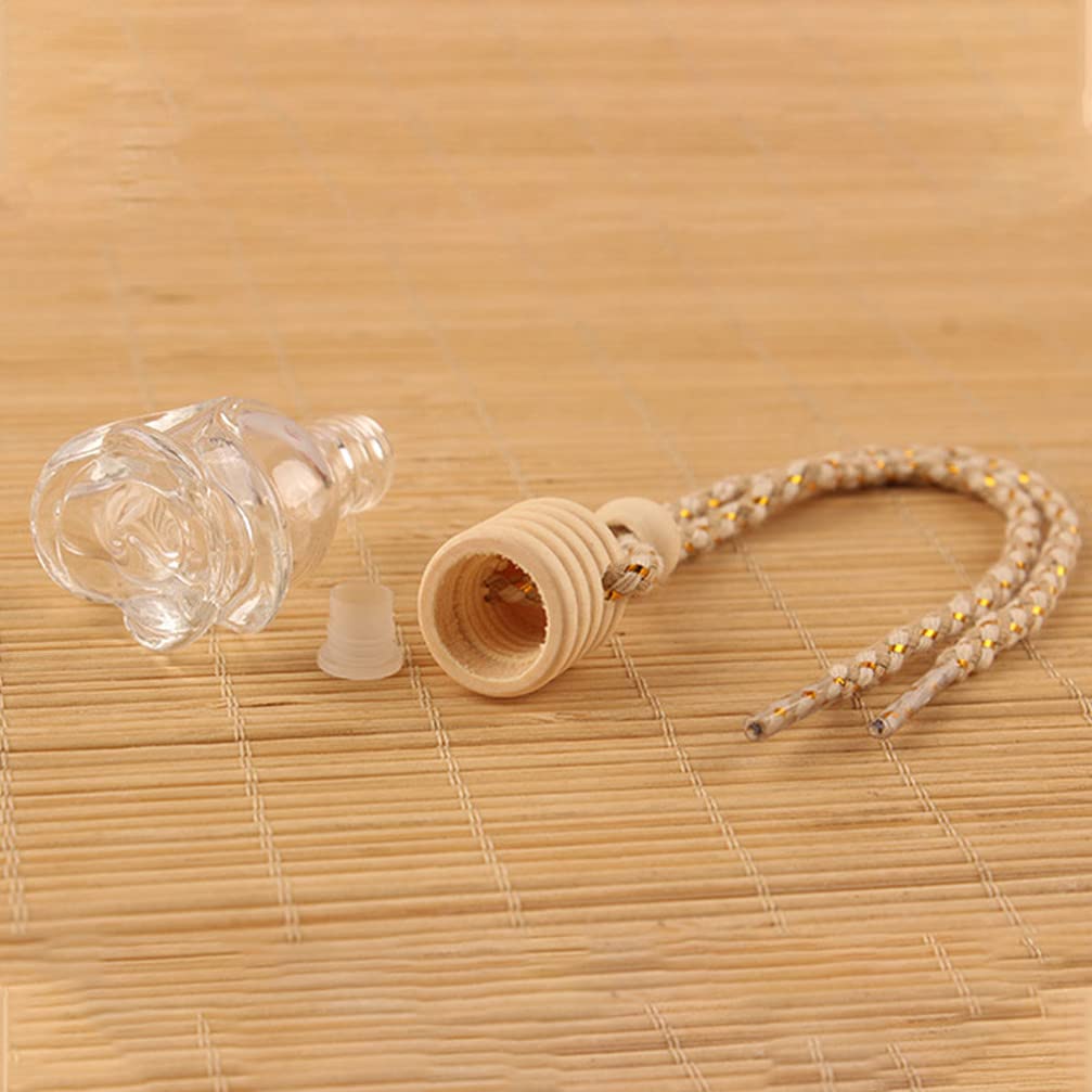 10pcs Car Hanging Perfume Bottle Pendants - Elegant Car Air Freshener Diffusers & Decor for Vehicle, Home, Office | Perfect for Gifts, Travel, and Everyday Use