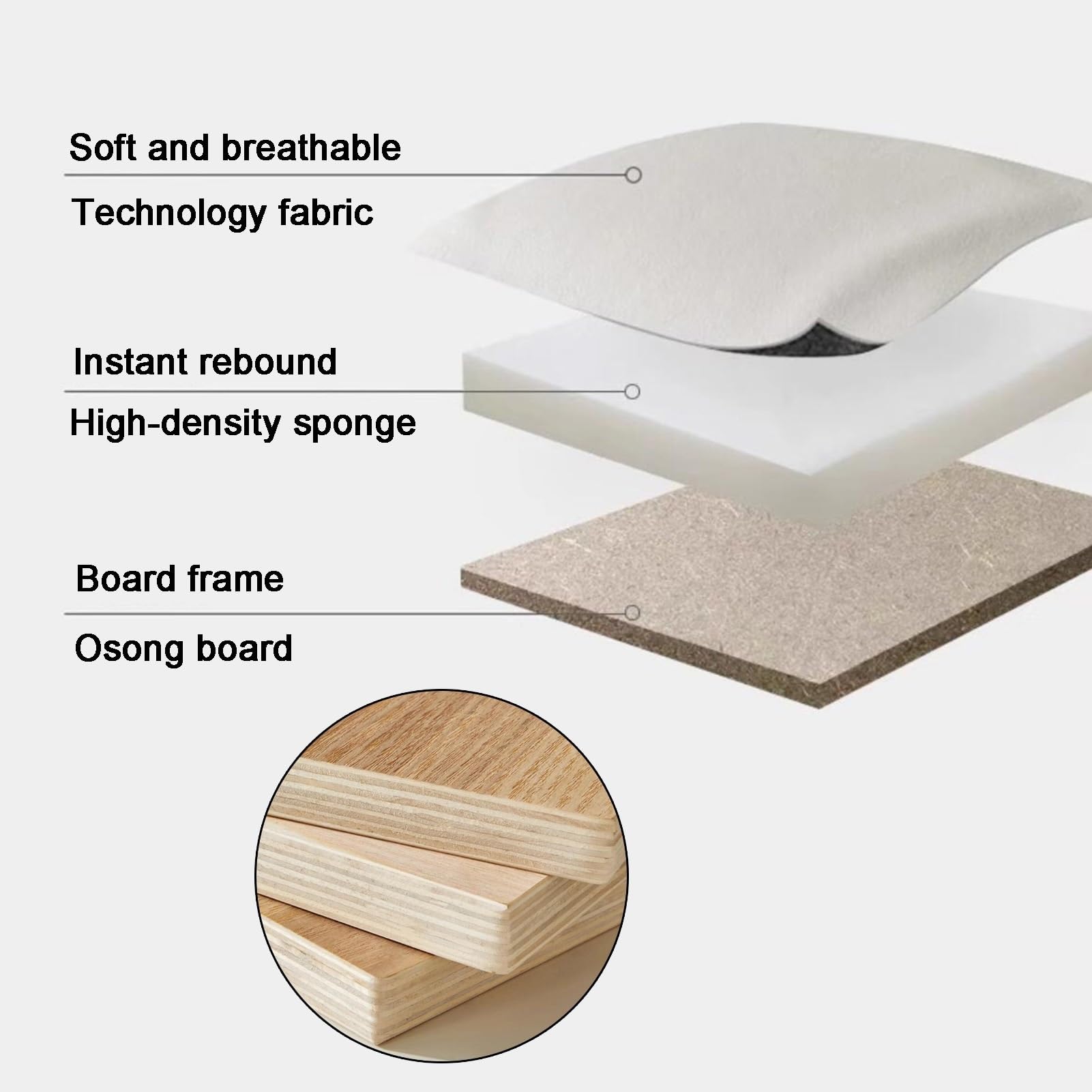 3D Soft Wall Cushion Panels - Peel & Stick Upholstered Headboard Wall Pads (10pcs, Off-White) - Decorative & Protective Wall Stickers for Bedroom, Living Room & TV Wall - Easy Installation & Sound Absorption