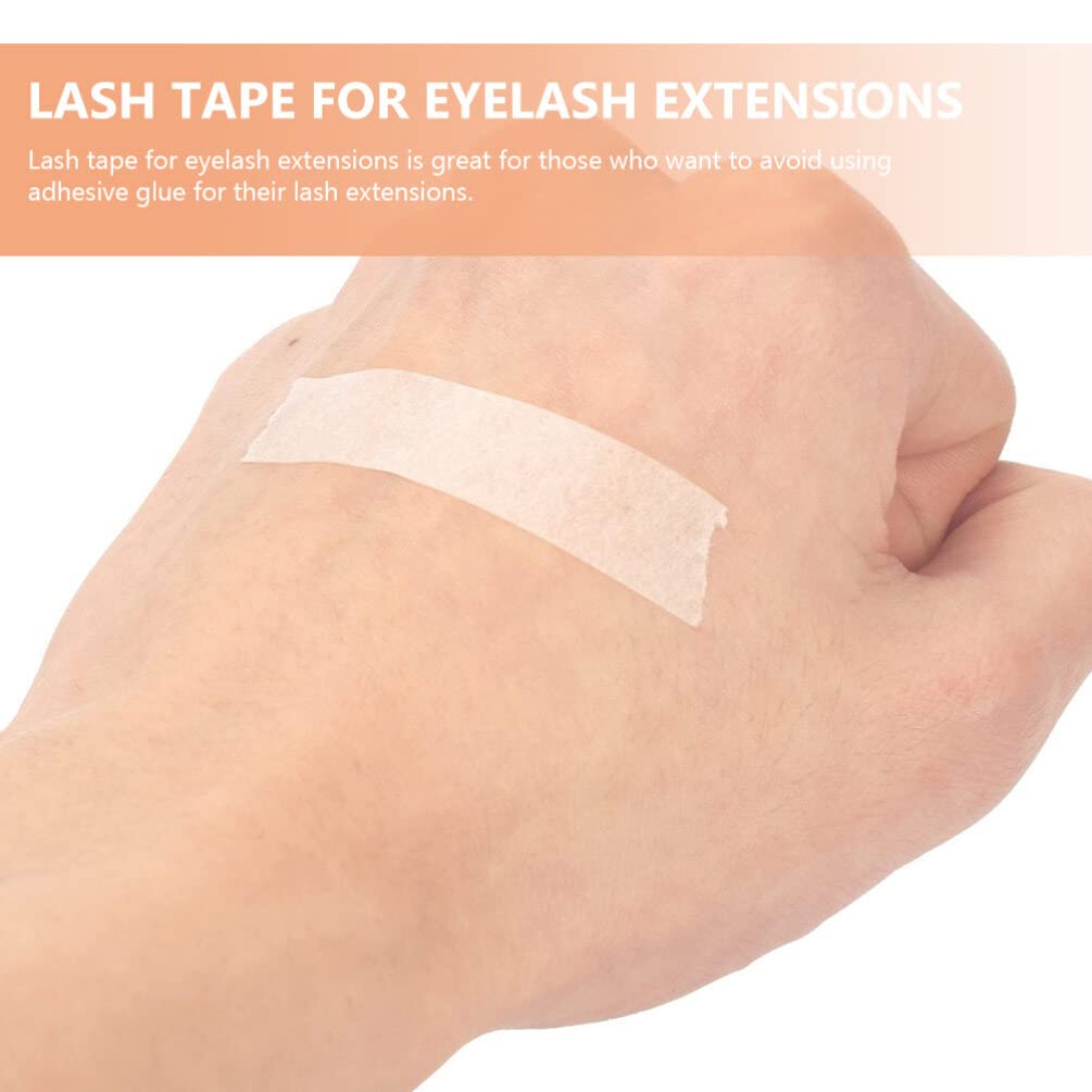 FOMIYES 10 Roll Eyelash Extension Tape - Non-Woven Adhesive Under Eye Lash Tape for Professional Extensions | Colorful Makeup Lash Strips for Women | Perfect for Salon, DIY Home Use & Beauty Professionals