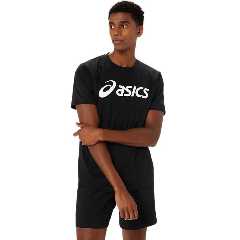 ASICS Men's Graphic T-Shirt - Comfortable Cotton Short Sleeve Casual Tee for Running, Gym & Everyday Wear