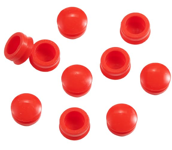 Lancer Tactical Airsoft - 10 Pack Reusable Stoppers for Airsoft Gas Grenade Shells | Perfect for Outdoor Airsoft Battles & Training Exercises