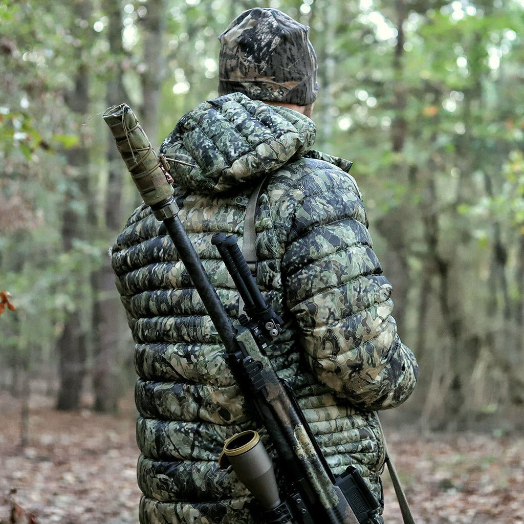 Eberlestock McCall Hooded Down Jacket - Lightweight Waterproof Winter Coat with Adjustable Hood & Waist for Men | Perfect for Hiking, Camping & Outdoor Adventures