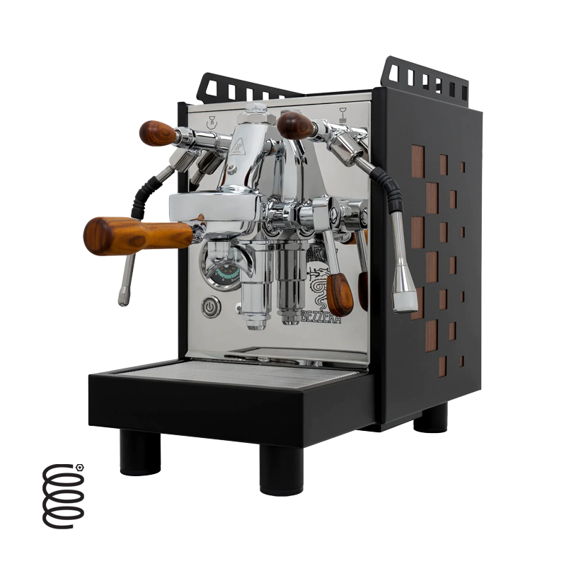 Bezzera Aria Semi-Professional Espresso Machine - Premium Black Coffee Maker for Home Baristas | Perfect for Espresso, Cappuccino & Latte at Home or Office