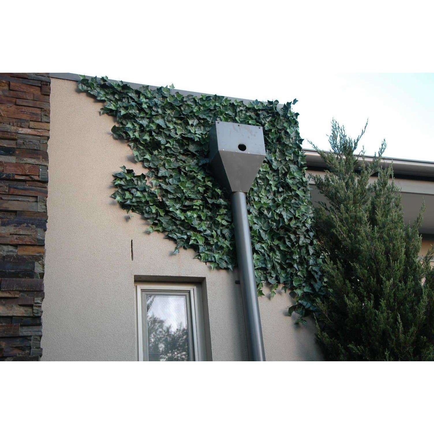 Artificial Ivy Hedge Panel - 1m x 1m UV Resistant Fake Vertical Garden for Indoor & Outdoor Use - Perfect for Privacy Fence, Wall Decor, and Balcony Greenery