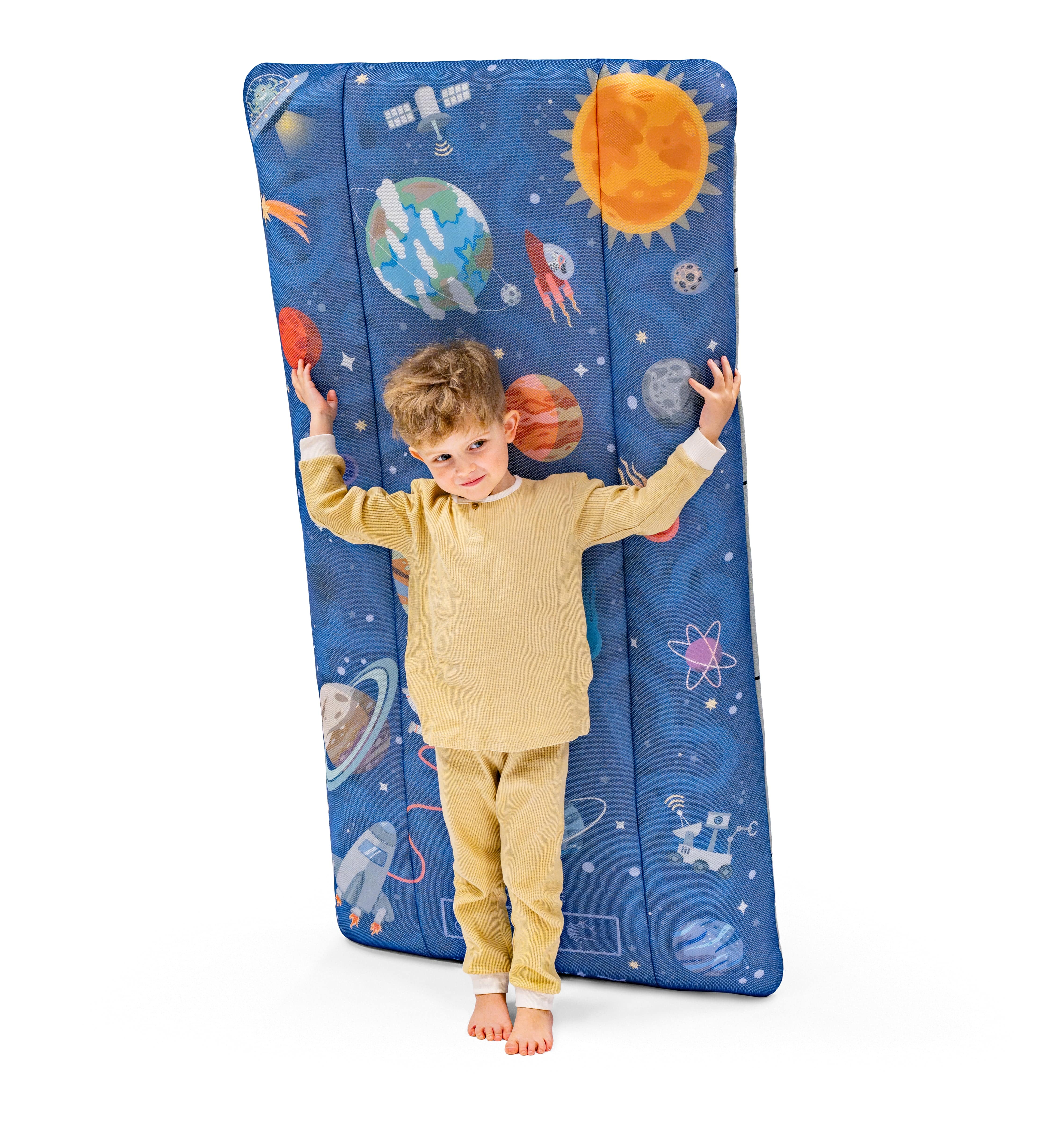 JetKids by Stokke CloudSleeper - Premium Kids Travel Pillow for Airplane & Car Rides | Comfortable & Portable Sleep Support for Toddlers on Long Trips