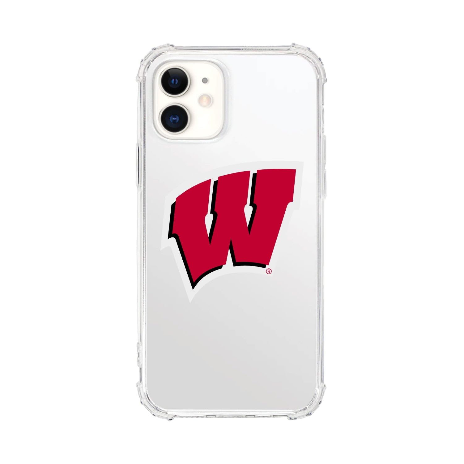 Durable OTM Essentials Phone Case with Tough Edge for iPhone 13 Pro Max - University of Wisconsin-Madison Badgers Design | Perfect for School, Travel & Everyday Protection