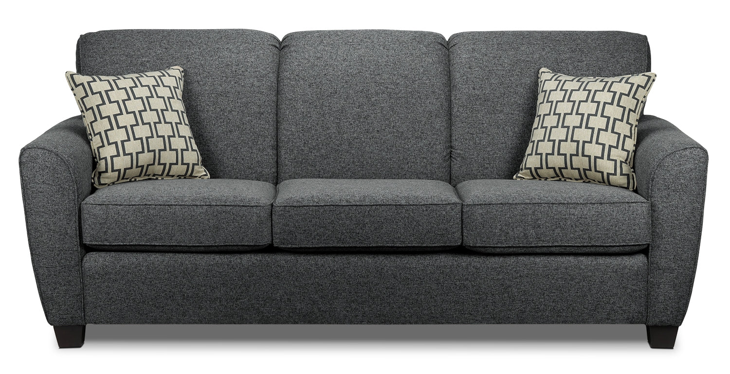 Ashby Sofa - Modern Grey Fabric Sofa for Living Room, Lounge & Home Decor | Comfortable & Stylish