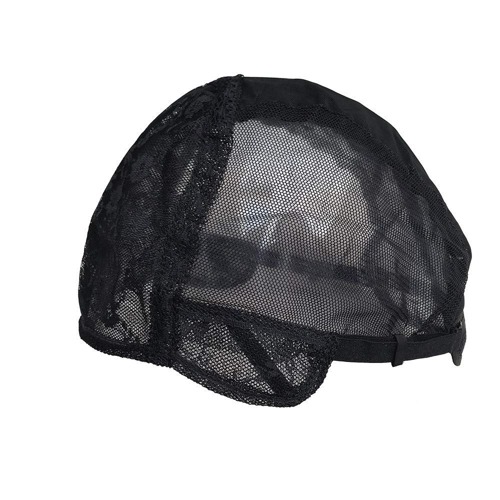 Premium Double Swiss Lace Wig Cap with Adjustable Straps - 23.5