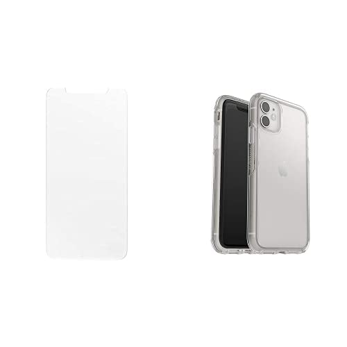 OtterBox Alpha Glass Screen Protector & Symmetry Clear Case for iPhone 11 - Crystal Clear Protection | Perfect for Everyday Use, Work, and Outdoor Activities