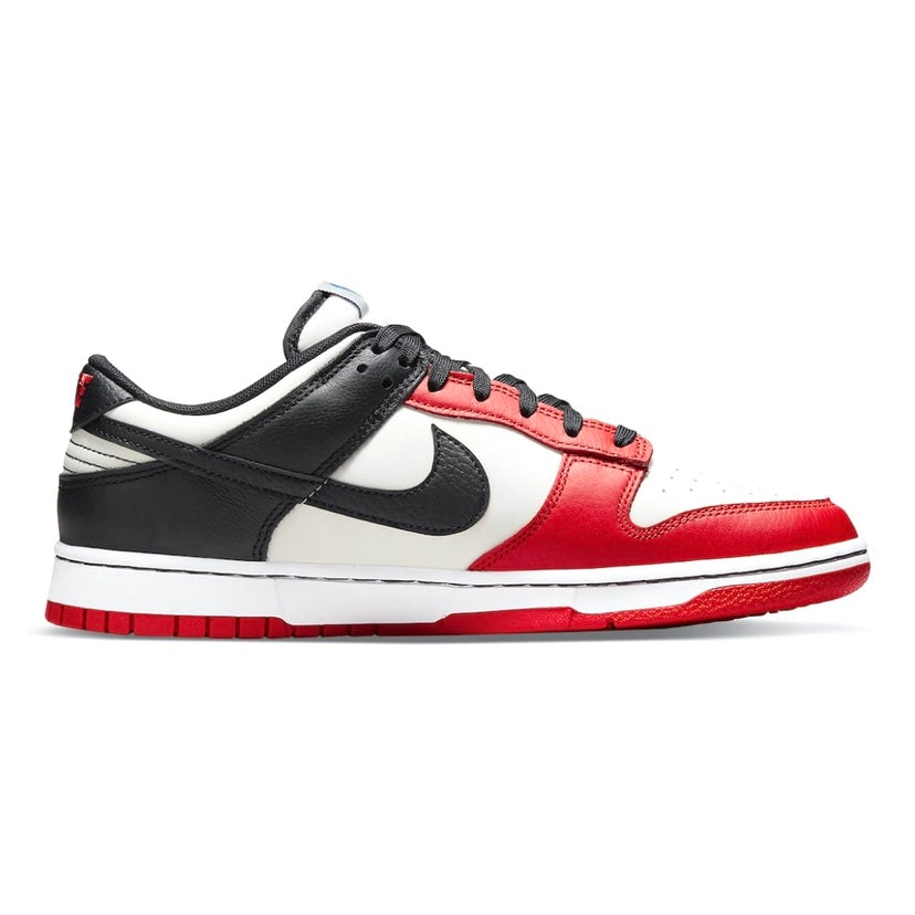 Nike Dunk Low EMB NBA 75th Anniversary Chicago Bulls Basketball Shoes - Retro Sneakers for Men & Women - Perfect for Streetwear, Casual Outfits and Sneaker Collectors