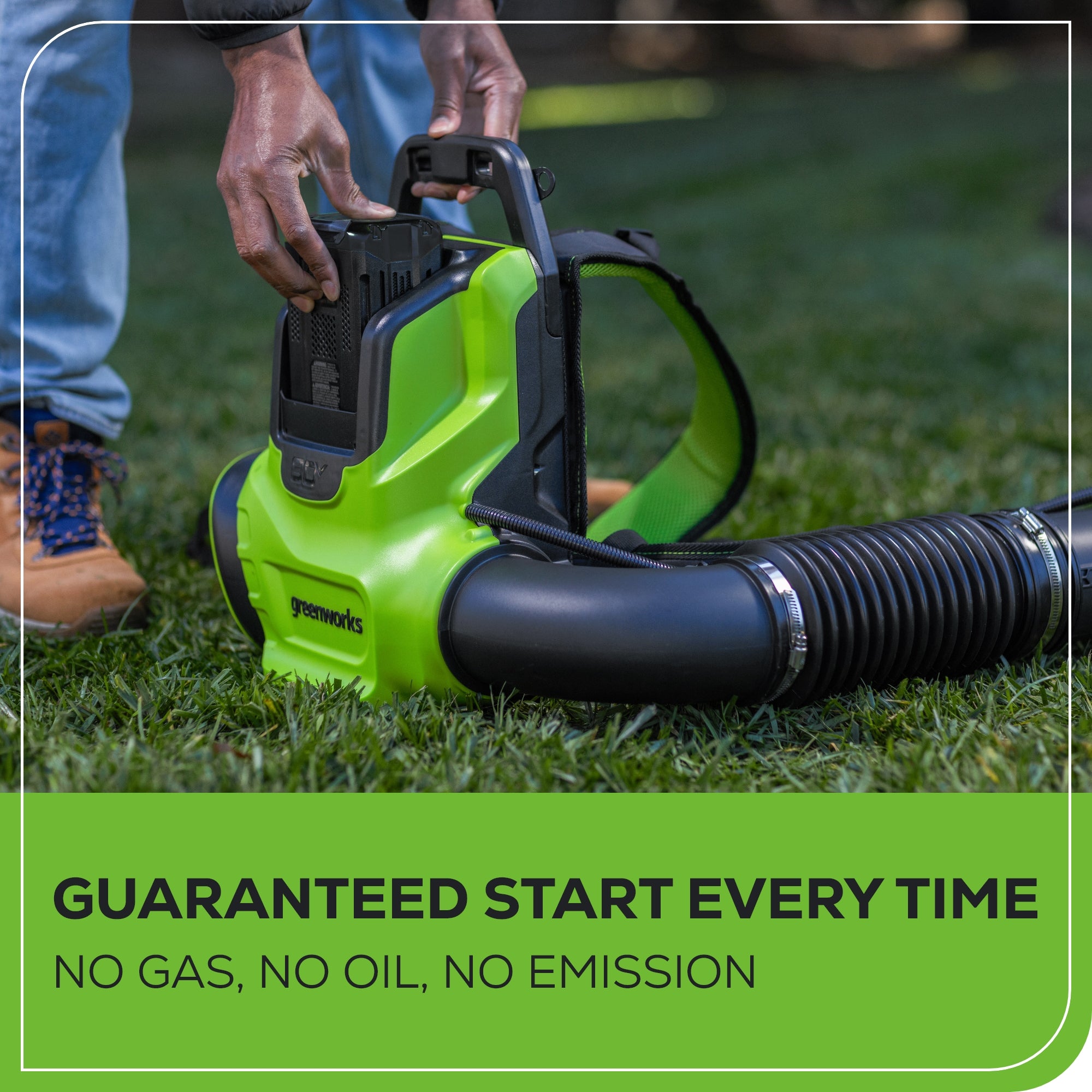 80V 750 CFM Cordless Battery Backpack Leaf Blower with 8Ah Battery & 6A Fast Charger - Powerful Yard Cleanup for Leaves, Grass Clippings & Debris