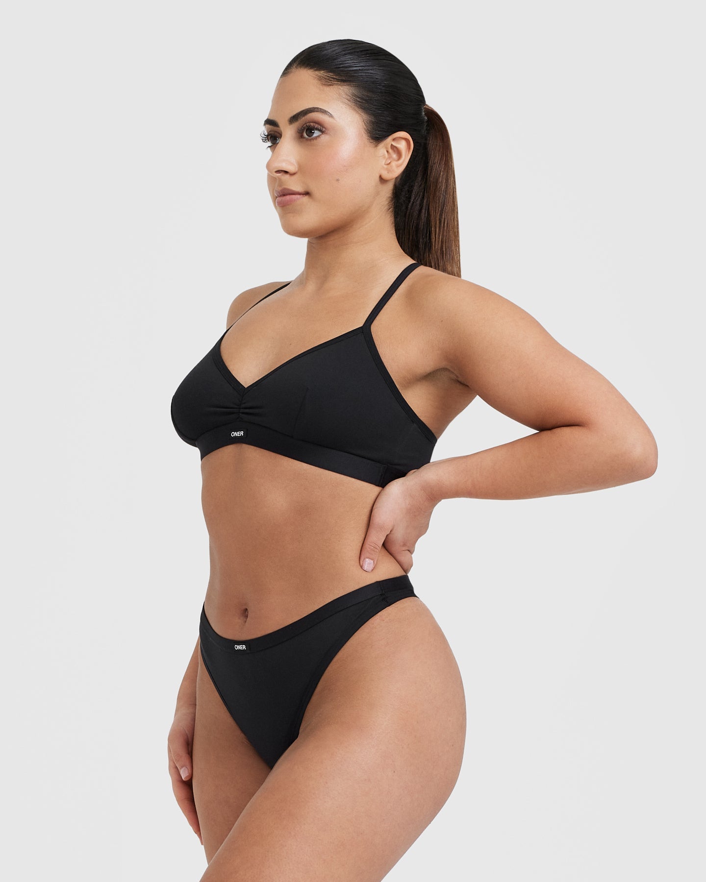 Soft Classic Bralette - Comfortable Wireless Bra for Women | Black | Perfect for Yoga, Lounge & Everyday Wear