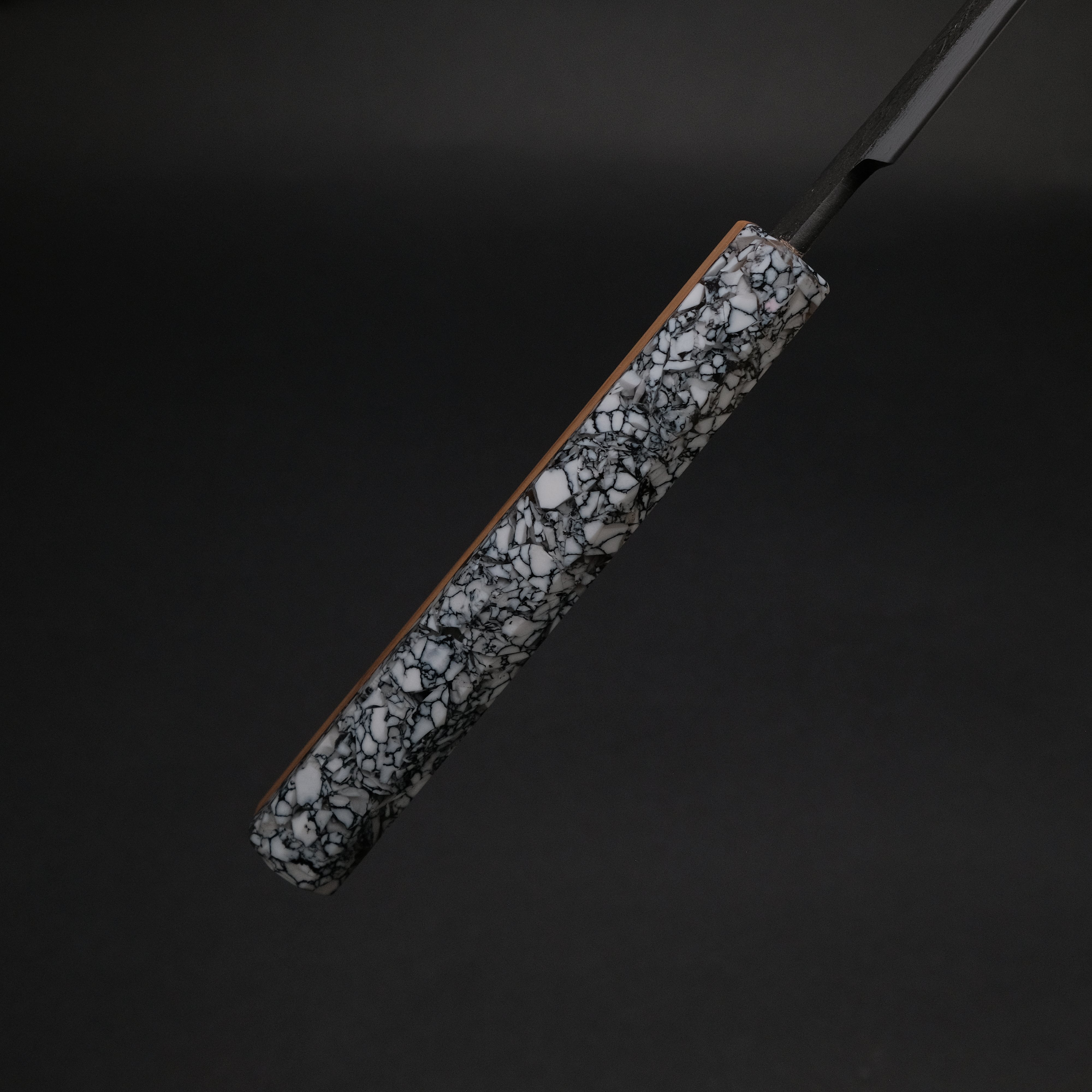 Premium Ajikataya White #2 Nashiji Damascus Sujihiki 270mm Japanese Chef Knife with Olive Wood TQRV Handle - Perfect for Slicing Sashimi, Roasts & Precision Cutting in Professional Kitchens