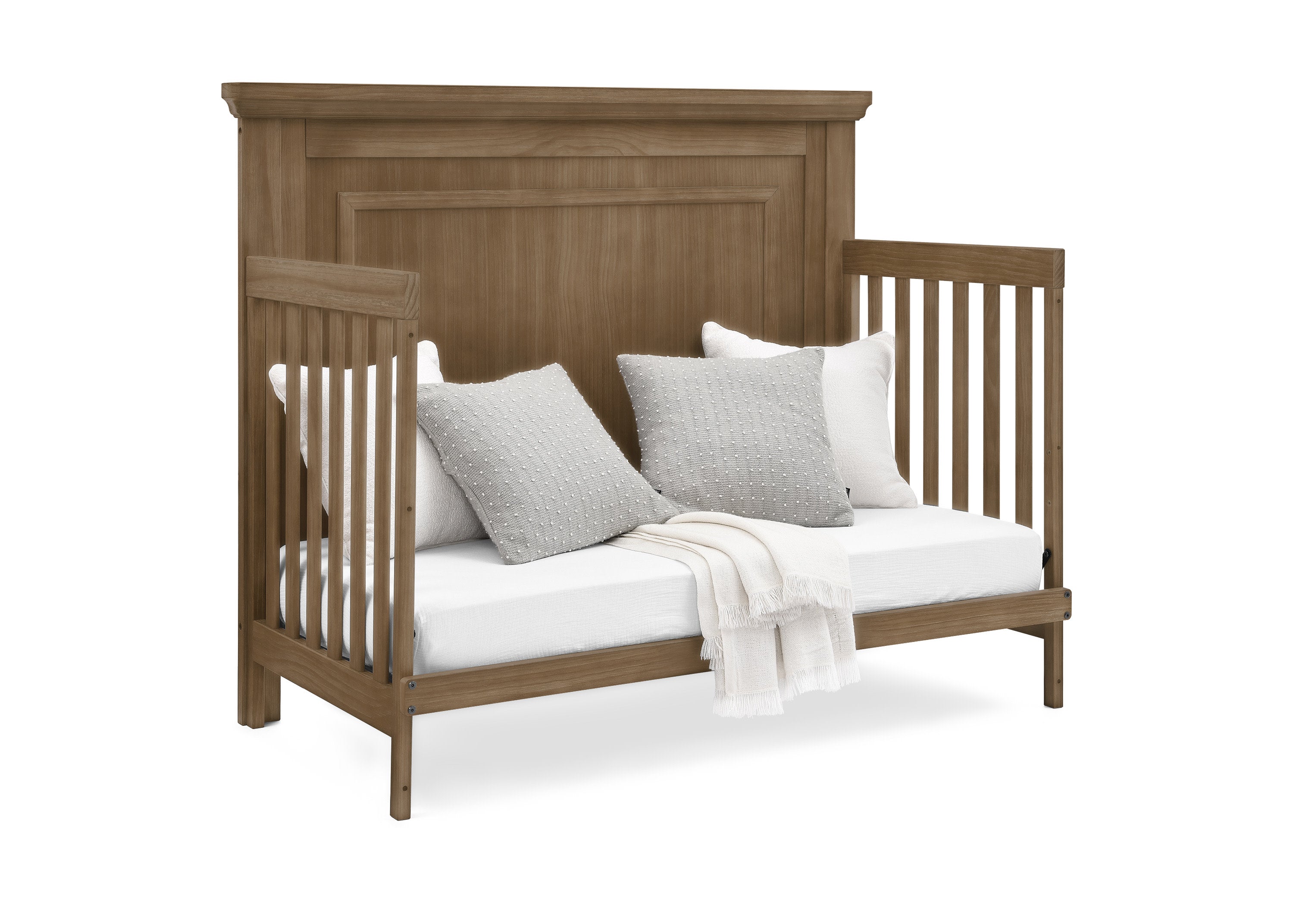Paloma 4-in-1 Convertible Baby Crib - Toddler Bed, Daybed & Full-Size Bed - Modern Nursery Furniture for Boys & Girls - Perfect for Newborns to Teens Bedroom