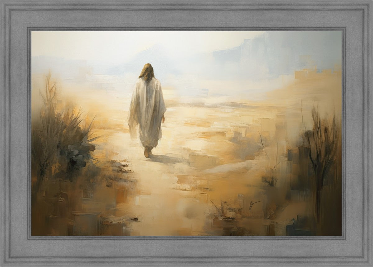 Embracing The Whispers of Solitude - Inspirational Wall Art for Home & Office Decor | Perfect for Meditation Rooms, Living Spaces & Gift Giving
