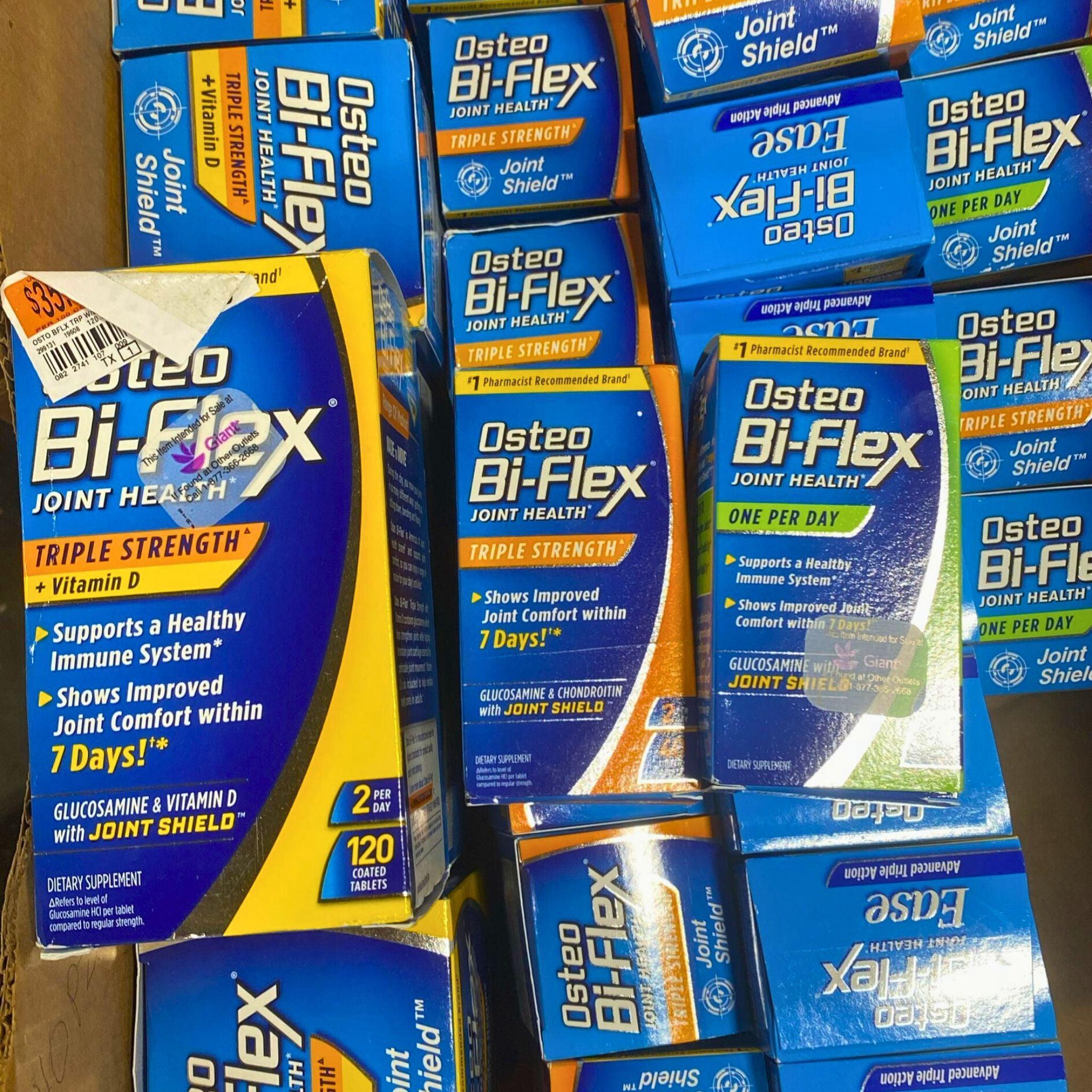 Osteo Bi Flex Joint Health Supplement - Glucosamine & Chondroitin for Joint Support - 30 Count - Relieve Joint Pain & Improve Mobility for Active Lifestyles